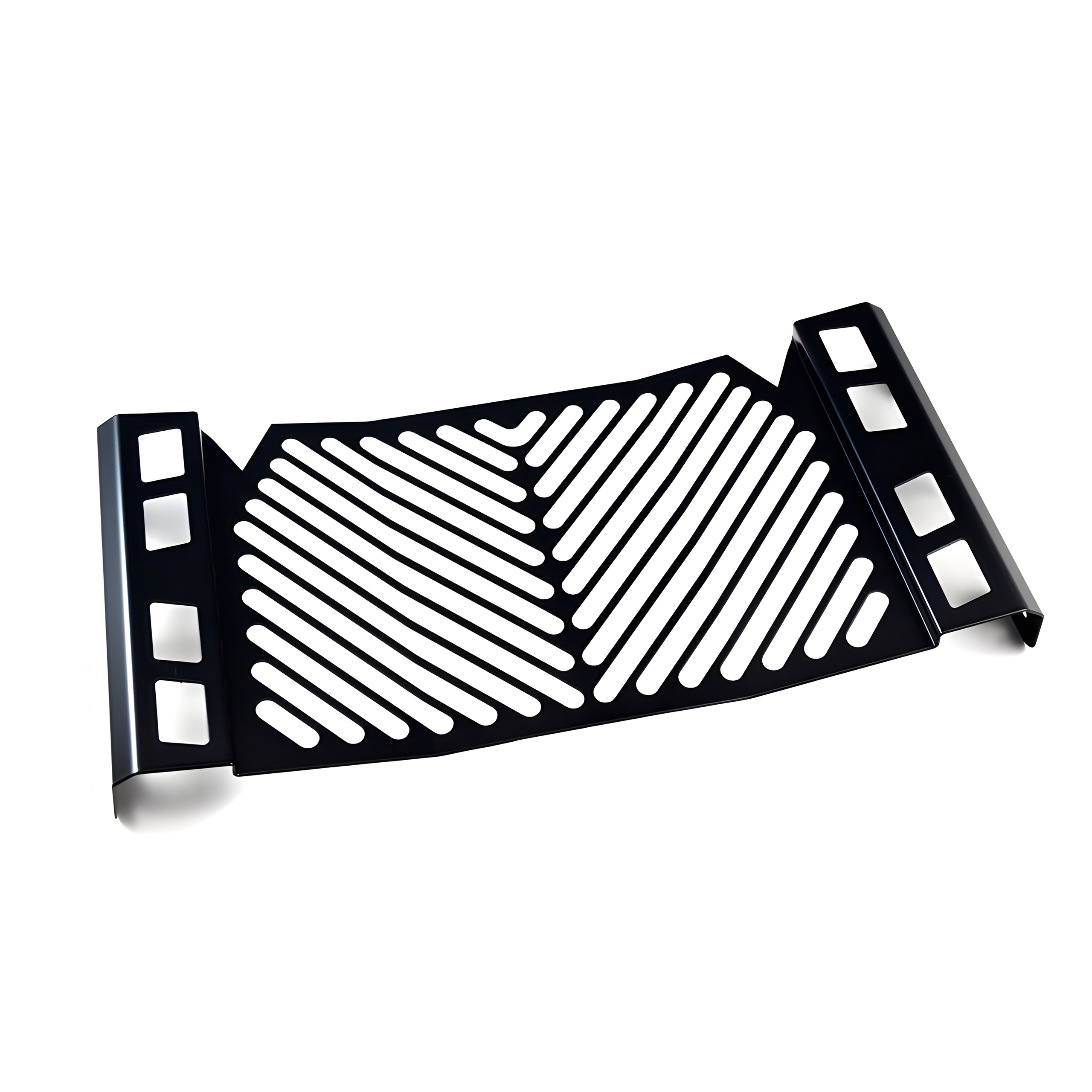 Zieger Kühlerabdeckung Clean schwarz für Moto Morini 9 1/2 2006-201 - Motorradteile & Ersatzteile - Verkleidungen & Abdeckungen