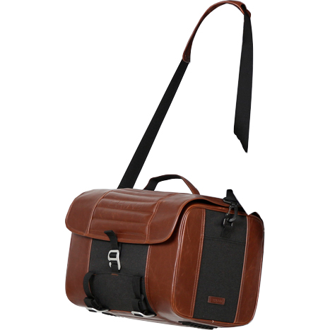 Shad-Hecktasche Cafe Racer SR28 27 Liter schwarz/braun-5733831212000020