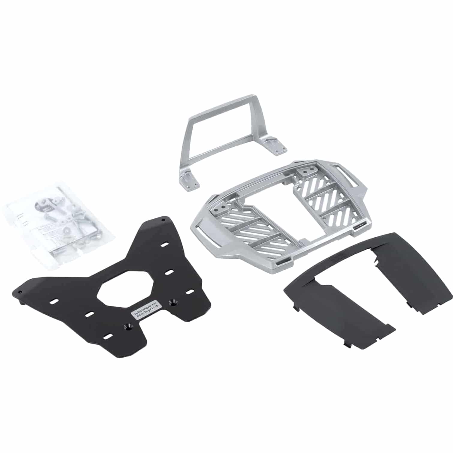 Hepco & Becker Alurack Gepäckbrücke silber für BMW R 1250 GS - Motorradzubehör - Motorradgepäck