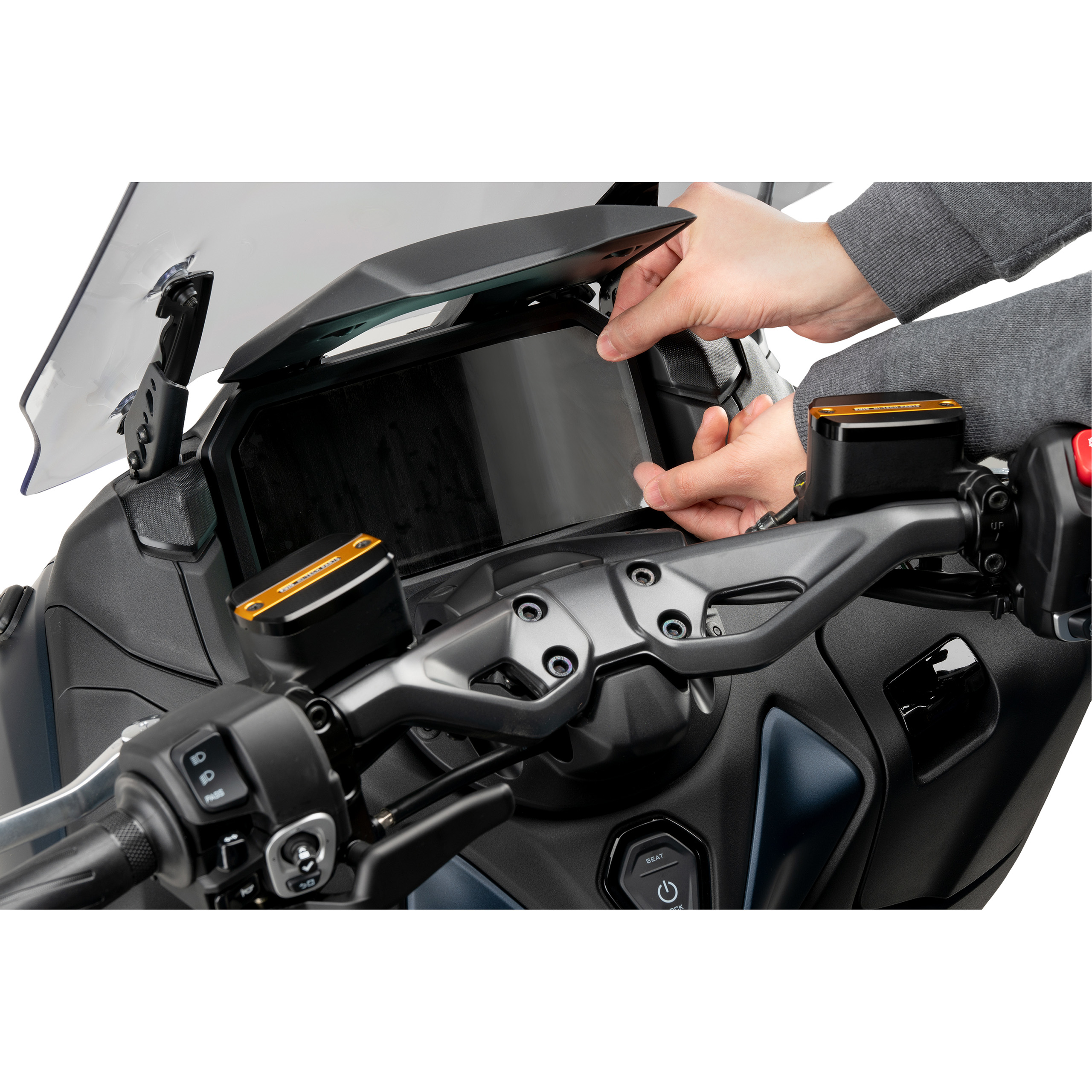 Puig Cockpitschutzfolie 21554W für Yamaha T-max 560/Tracer 9 GT+ - Motorradteile & Ersatzteile - Verkleidungen & Abdeckungen