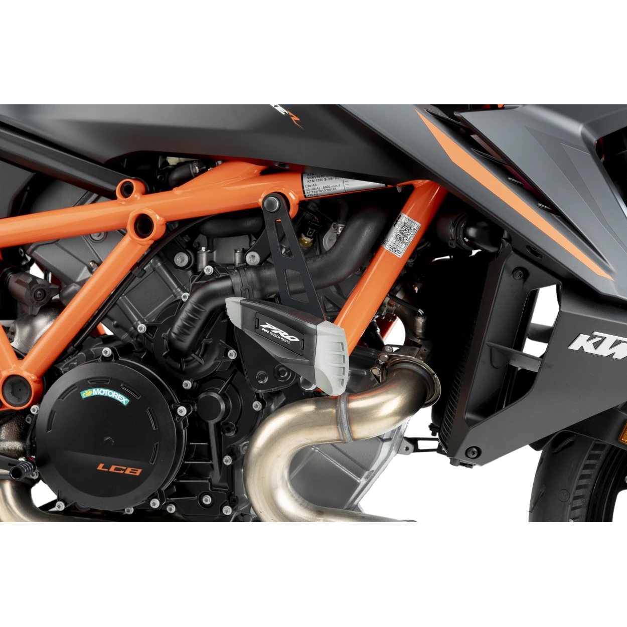 Puig Sturzpads Pro 2.0 21982N für KTM 1290/1390 Super Duke R /Evo - Motorradteile & Ersatzteile - Anbauteile