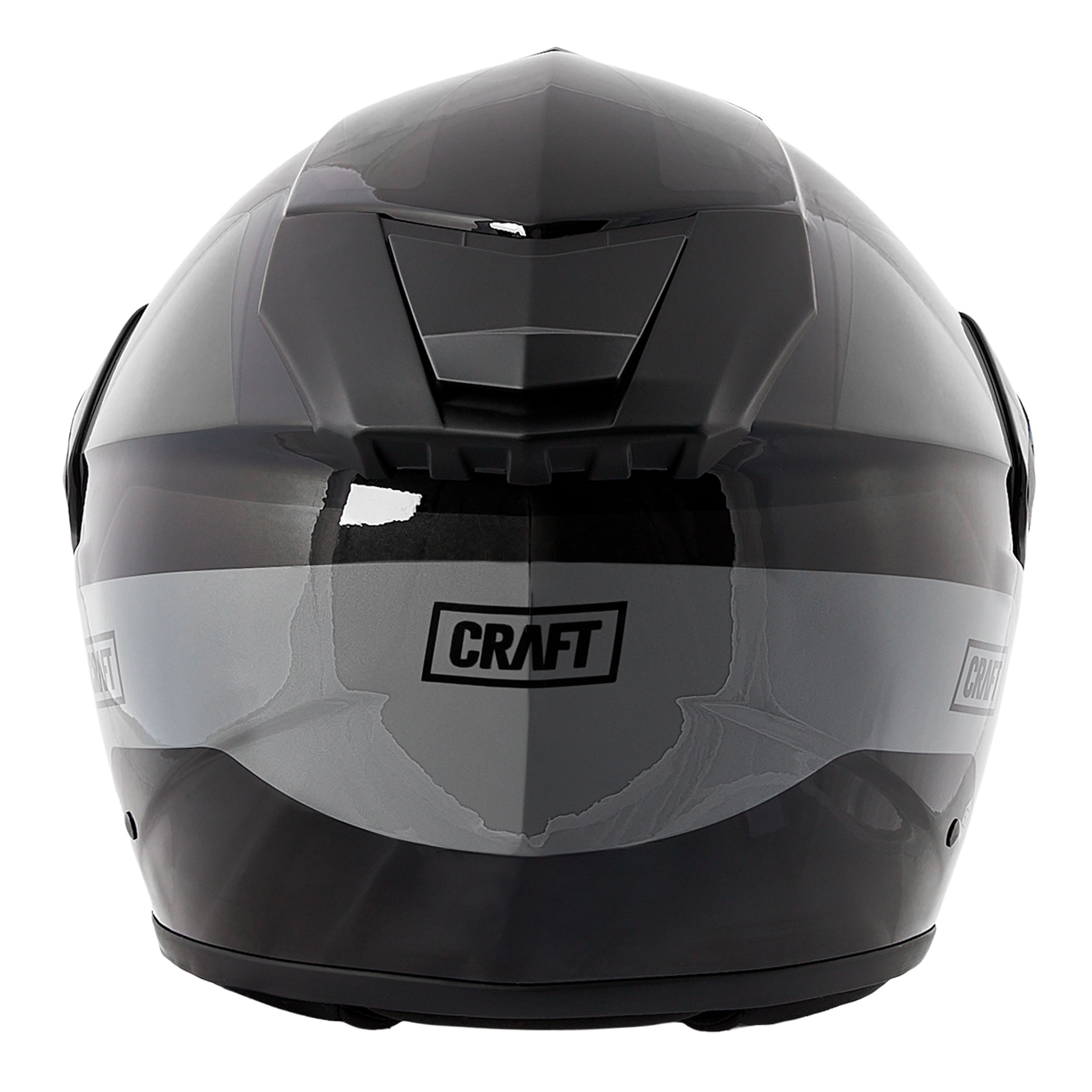 Craft-Fiberglas Klapphelm Tour Silber Dekor #26 S-4701271999053008