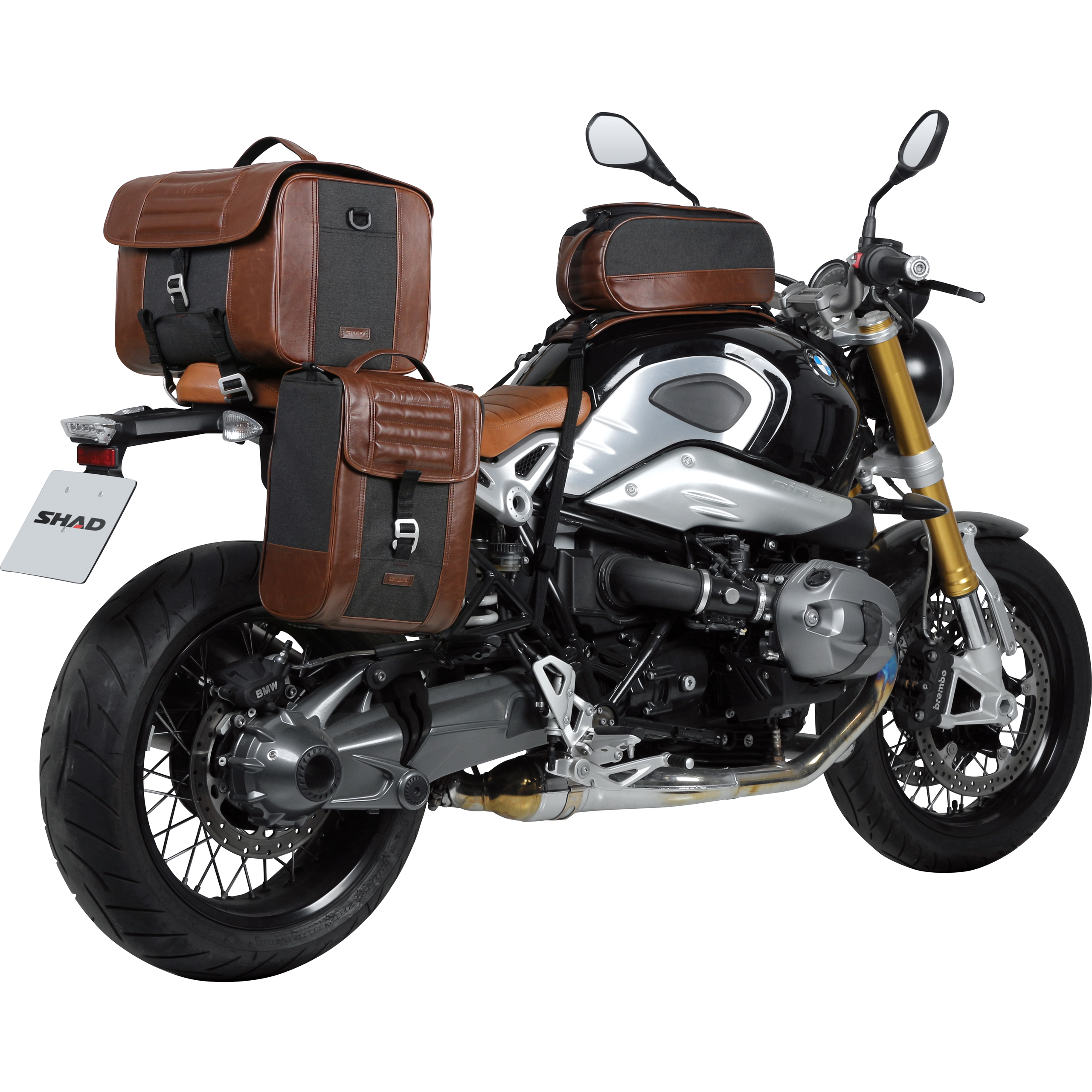 Shad-Satteltasche Cafe Racer SR38 10 Liter-5733821199010000