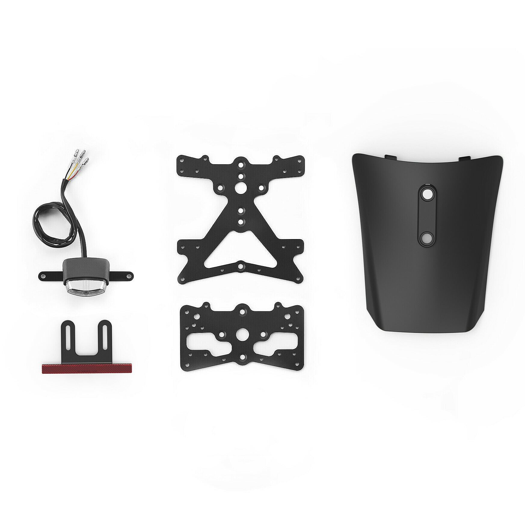 Rizoma-Kennzeichenhalter Fox PT812B für Vespa GTS 2023--5669701344001008