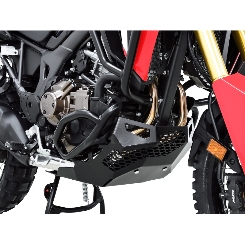 Zieger Motorschutz Alu schwarz für Honda CRF 1000 Africa Twin - Motorradteile & Ersatzteile - Verkleidungen & Abdeckungen