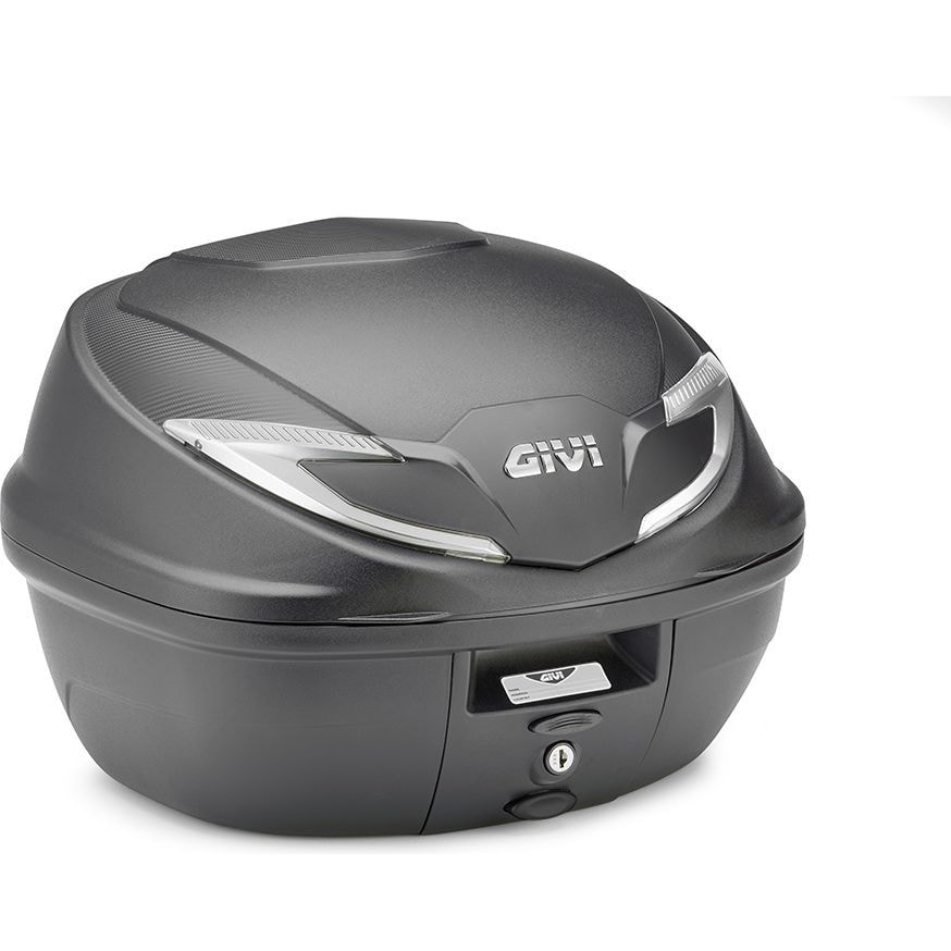Givi-Monolock® Topcase B39NT 39 Liter silberfarbene Reflektoren-0003190204000001