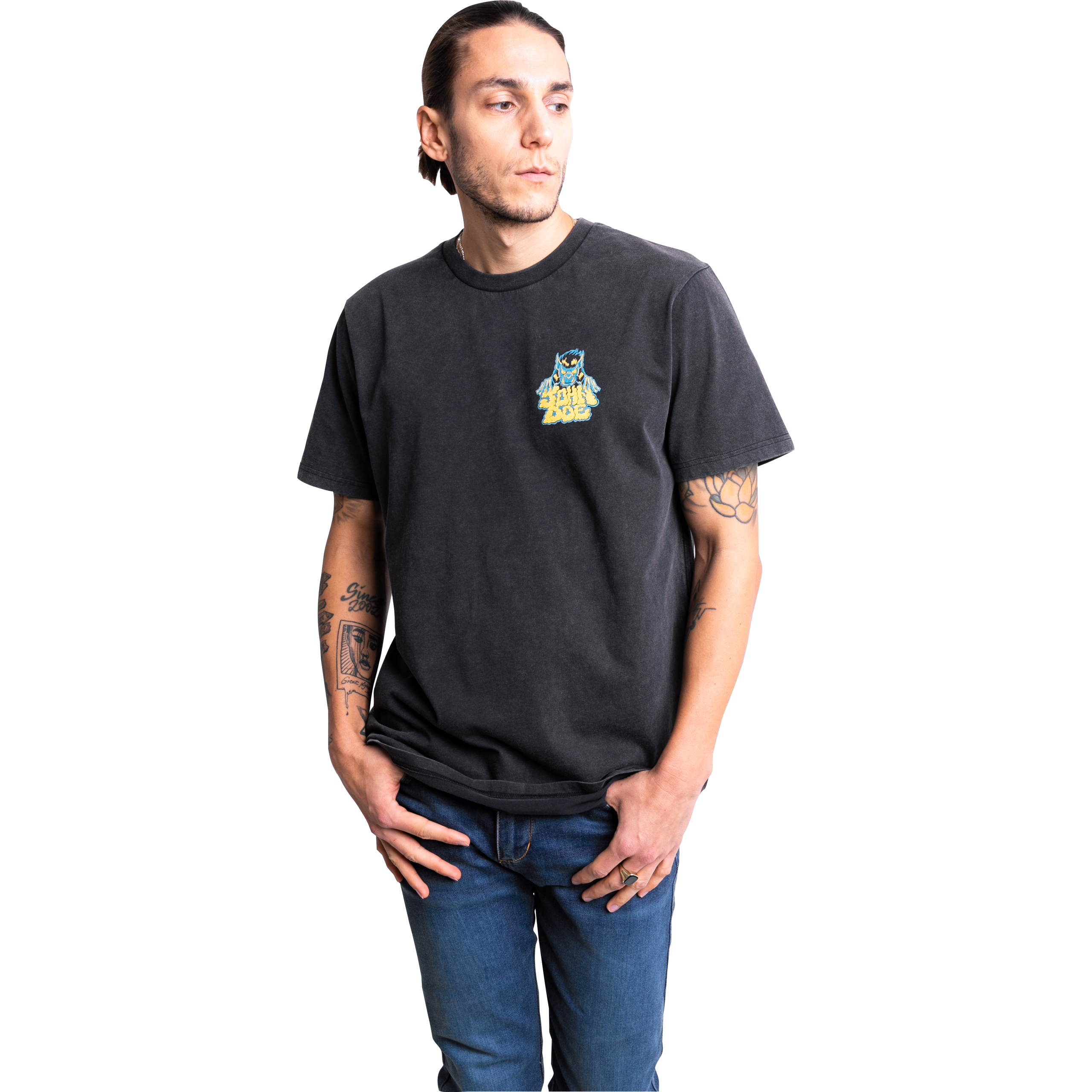 John Doe-T-Shirt Wolf Fade Out schwarz XL-8021281999001011