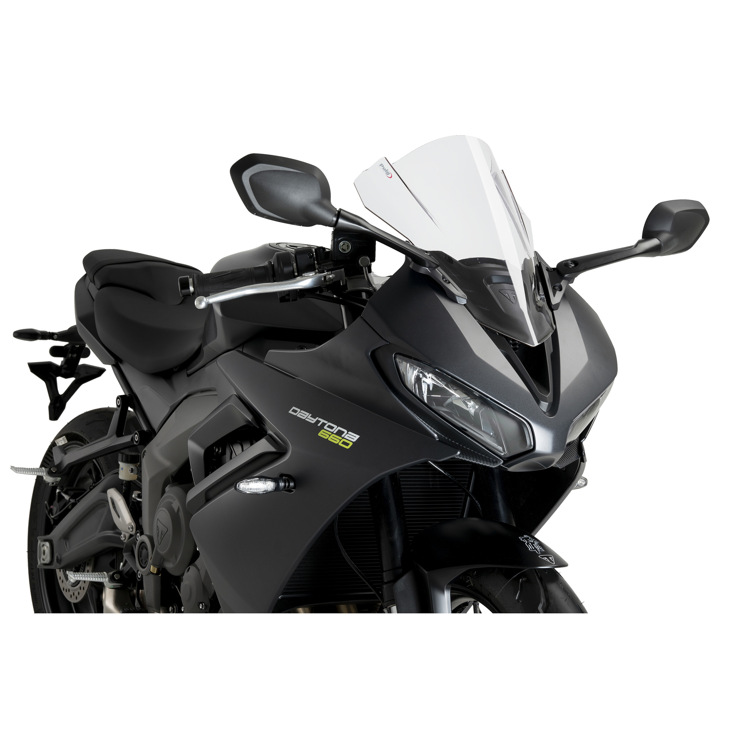 Puig Verkleidungsscheibe Z-Racer klar für Triumph Daytona 660 - Motorradteile & Ersatzteile - Verkleidungen & Abdeckungen