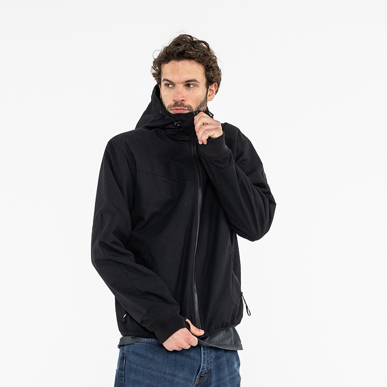 John Doe-Aramid Rip Stop Hoodie schwarz 5XL-0001070005001015