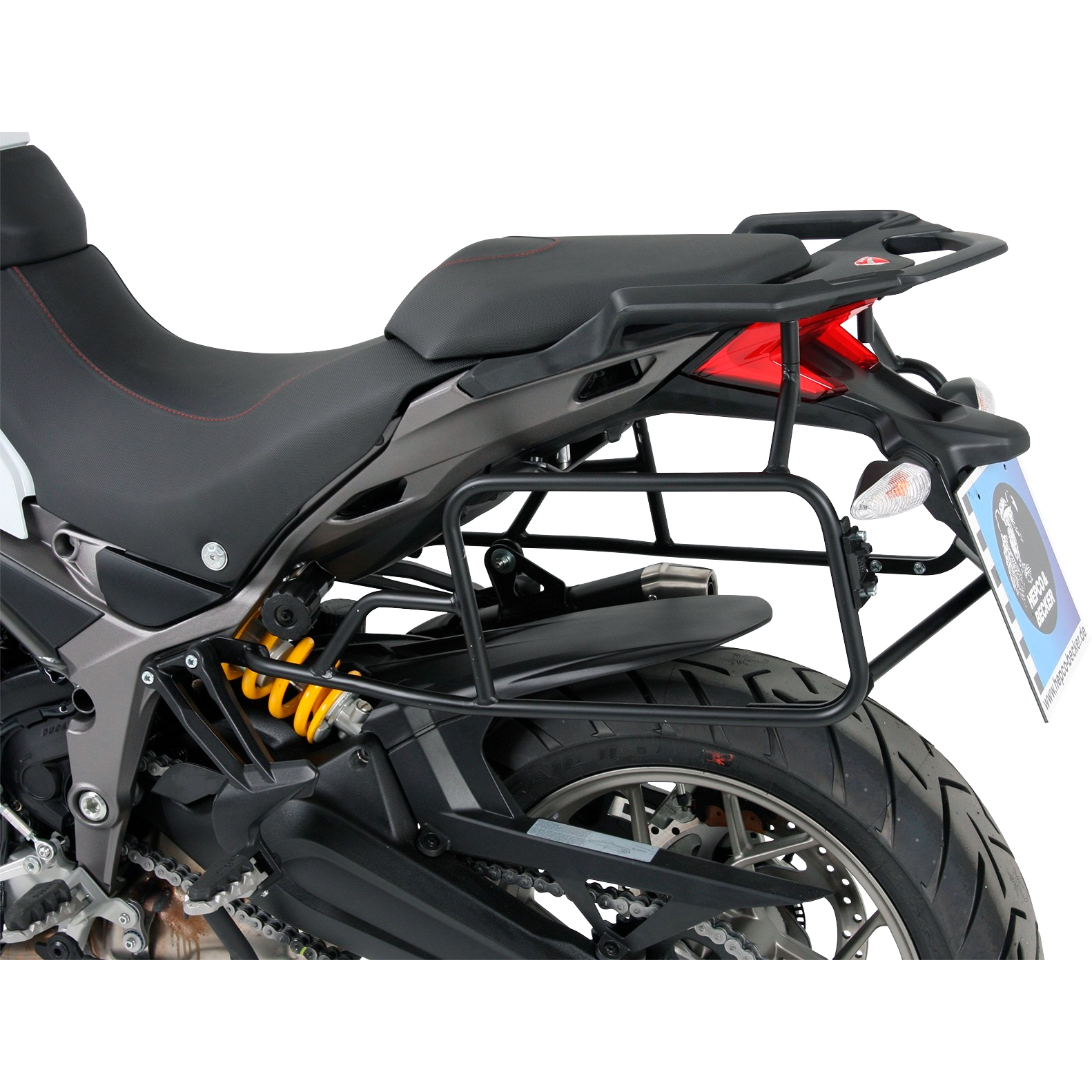 Hepco & Becker Seitenkofferträger schwarz für Ducati Multistrada 1260 /S - Motorradzubehör - Motorradgepäck