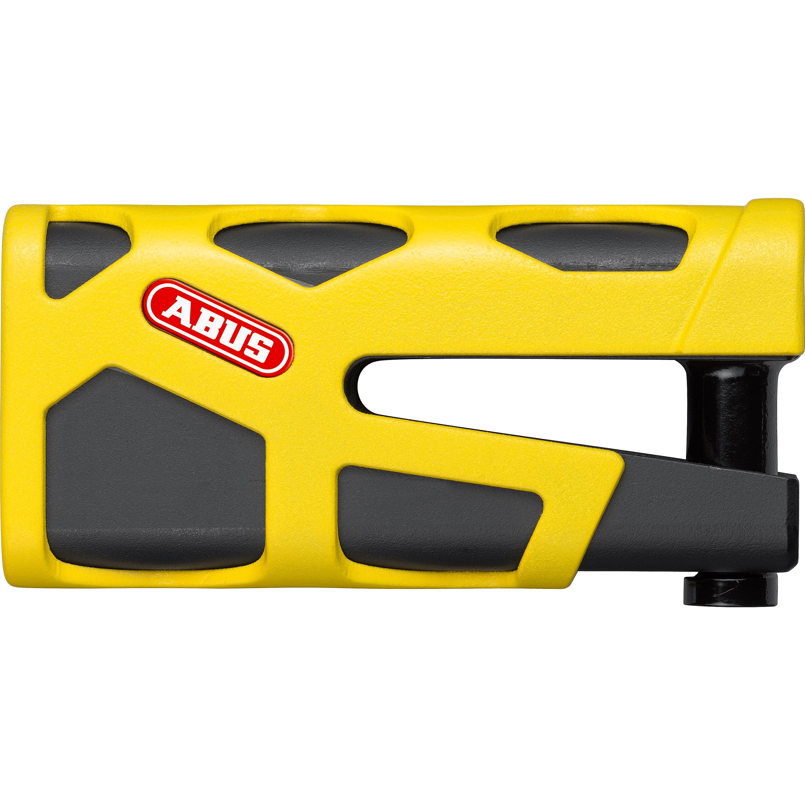 ABUS Bremsscheibenschloss Granit Sledg 77 web yellow - Motorradzubehör - Diebstahlschutz