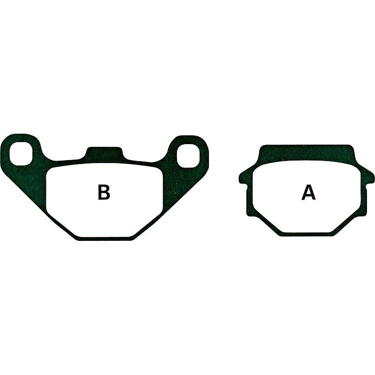 Hi-Q Bremsbeläge organisch FA067 85/55,5x43/37x8/10mm - Motorradteile & Ersatzteile - Bremsen