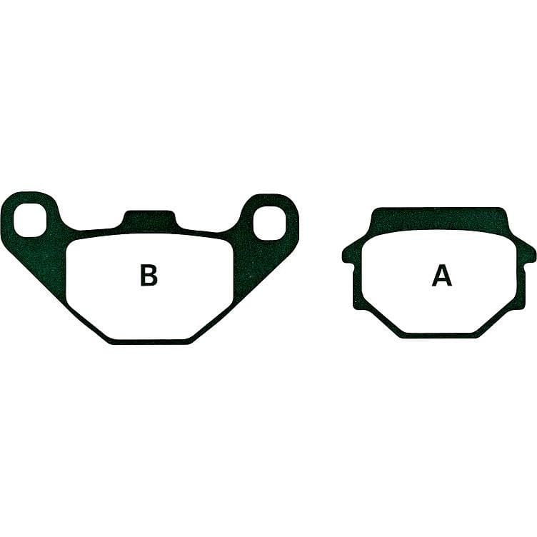 Hi-Q Bremsbeläge organisch FA067 85/55,5x43/37x8/10mm - Motorradteile & Ersatzteile - Bremsen