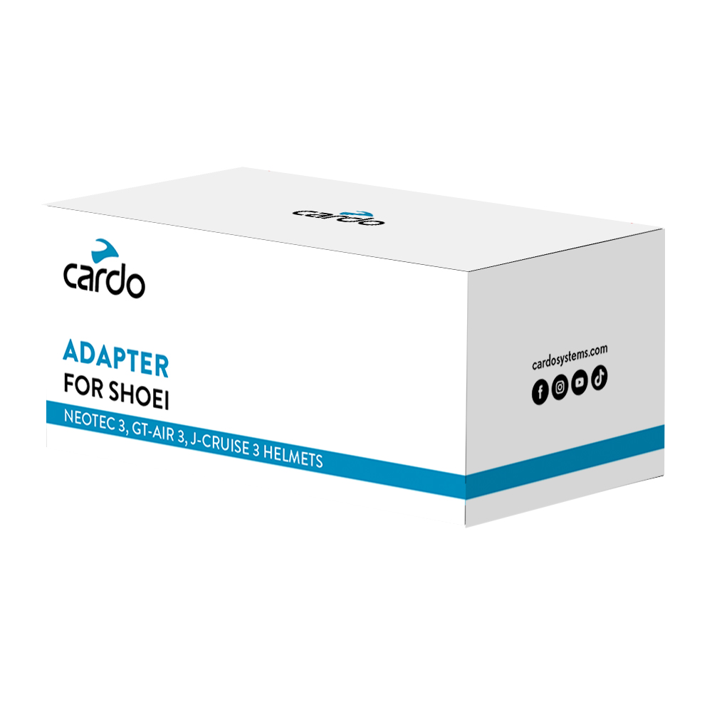 Cardo-Packtalk Shoei Adapter für Shoei Gen 3 Helme-0001369179000000