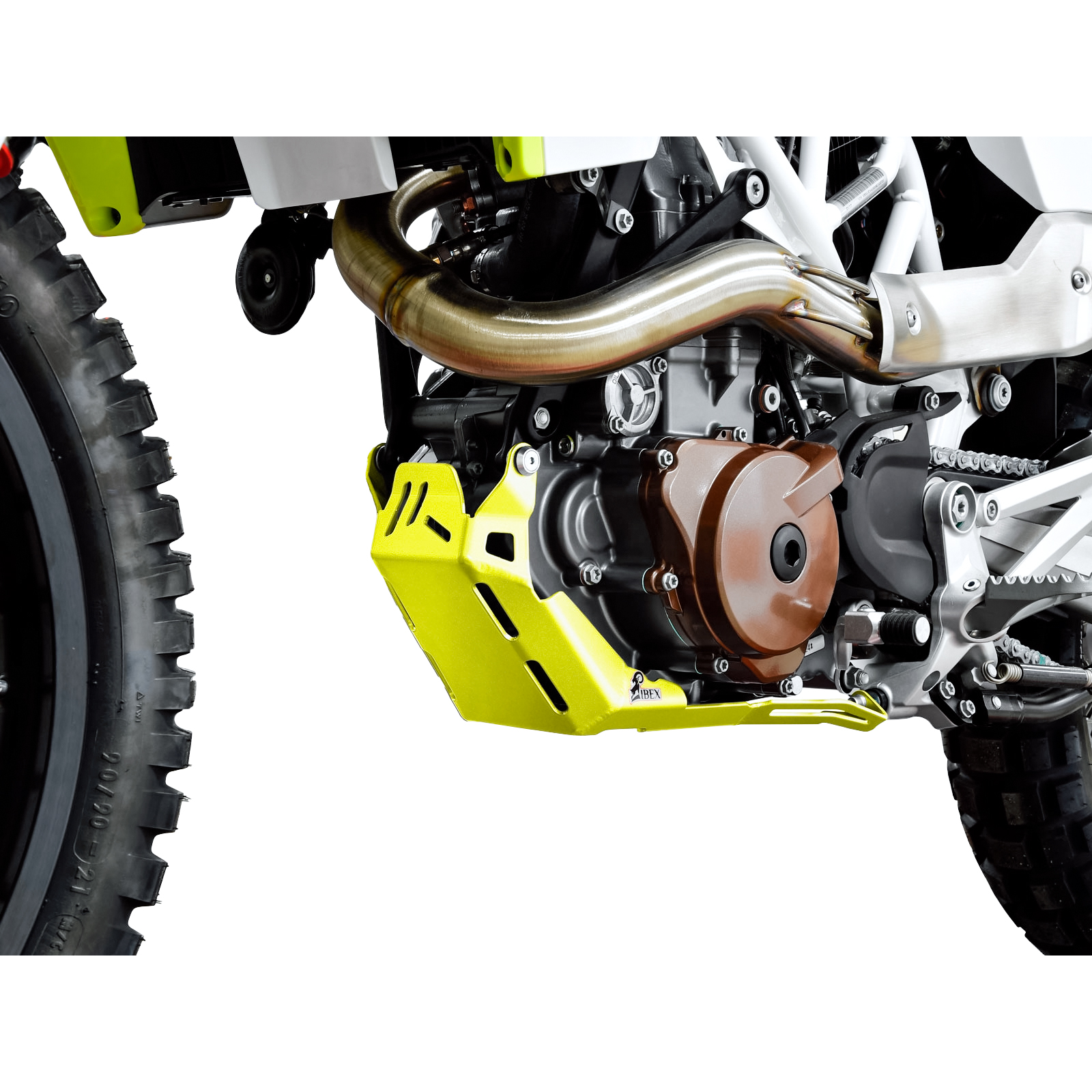 Zieger Motorschutz Alu gelb für Husqvarna FE 701 Enduro/Supermoto - Motorradteile & Ersatzteile - Verkleidungen & Abdeckungen