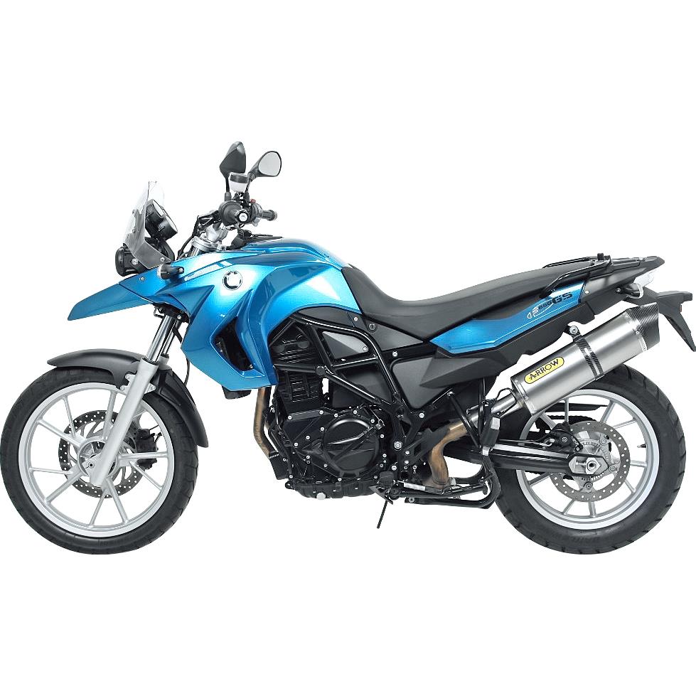 Arrow Exhaust-Race-Tech Auspuff für BMW F 650/800 GS Alu/Carbon-5704641000030010