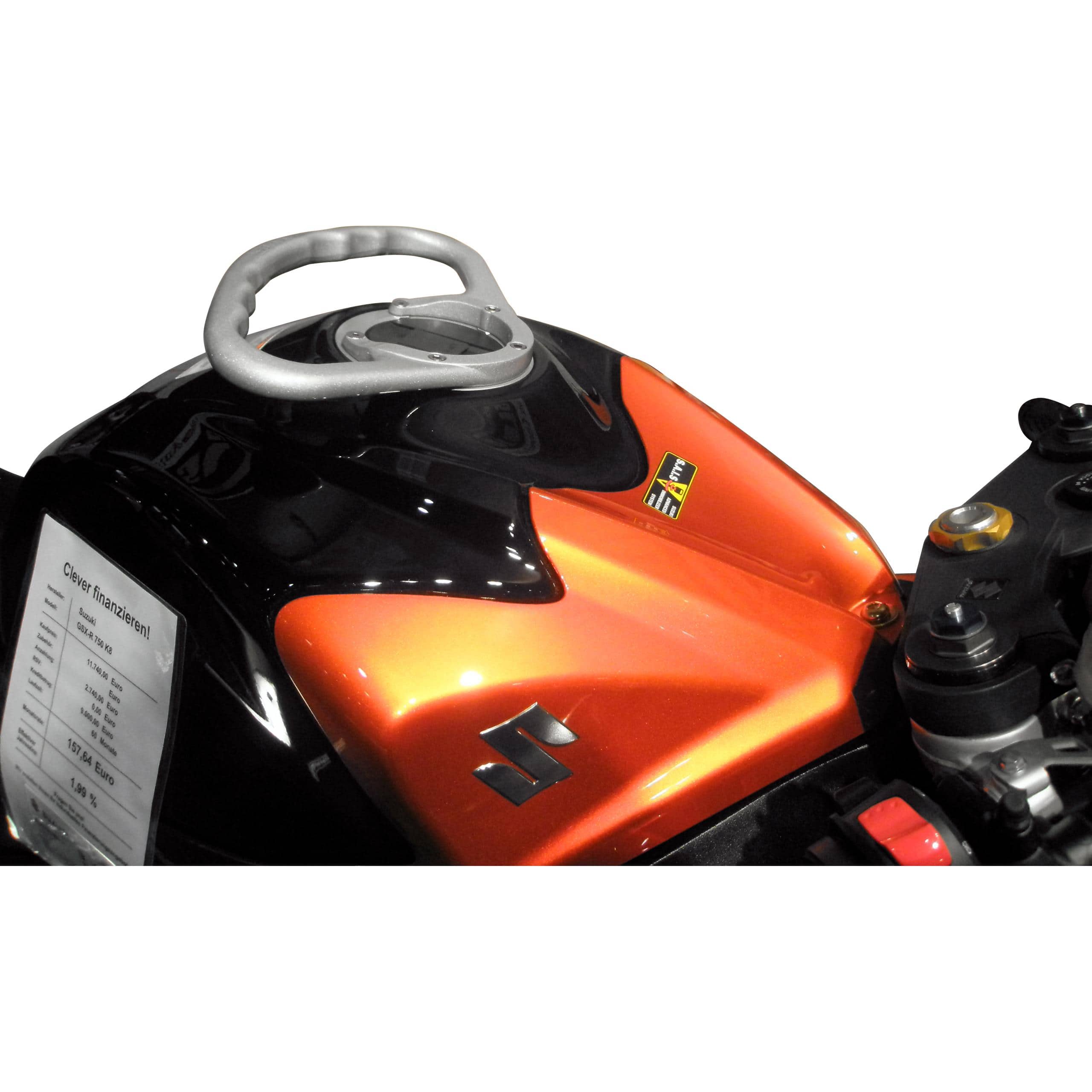 DuoDrive Beifahrerhaltegriff 5 Schrauben SR 01 S silber - Motorradteile & Ersatzteile - Lenker, Griffe & Hebel - Farbe: Neutral