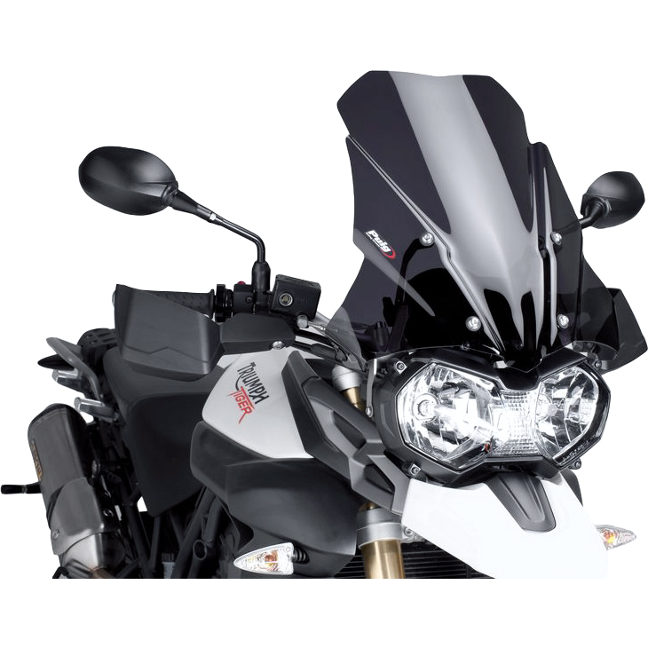 Puig Tourenscheibe stark getönt für Triumph Tiger 800 2011-2017 - Motorradteile & Ersatzteile - Verkleidungen & Abdeckungen
