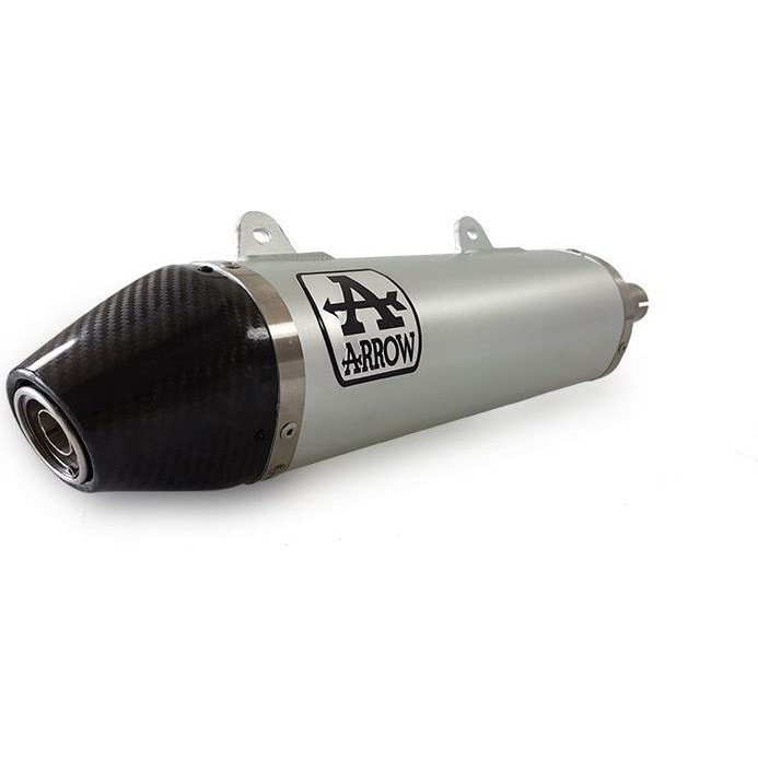 Arrow Exhaust Auspuff Thunder 52509PK Titan/Carbon für Aprilia/Malaguti/UM - Motorradteile & Ersatzteile - Auspuff
