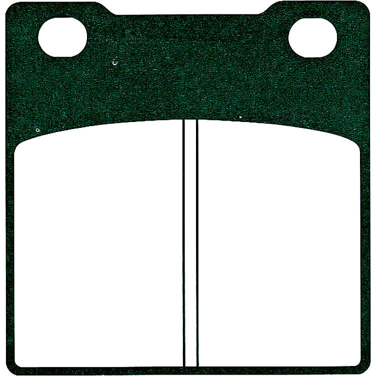 Hi-Q Bremsbeläge organisch FA063 52,6x53x9mm - Motorradteile & Ersatzteile - Bremsen