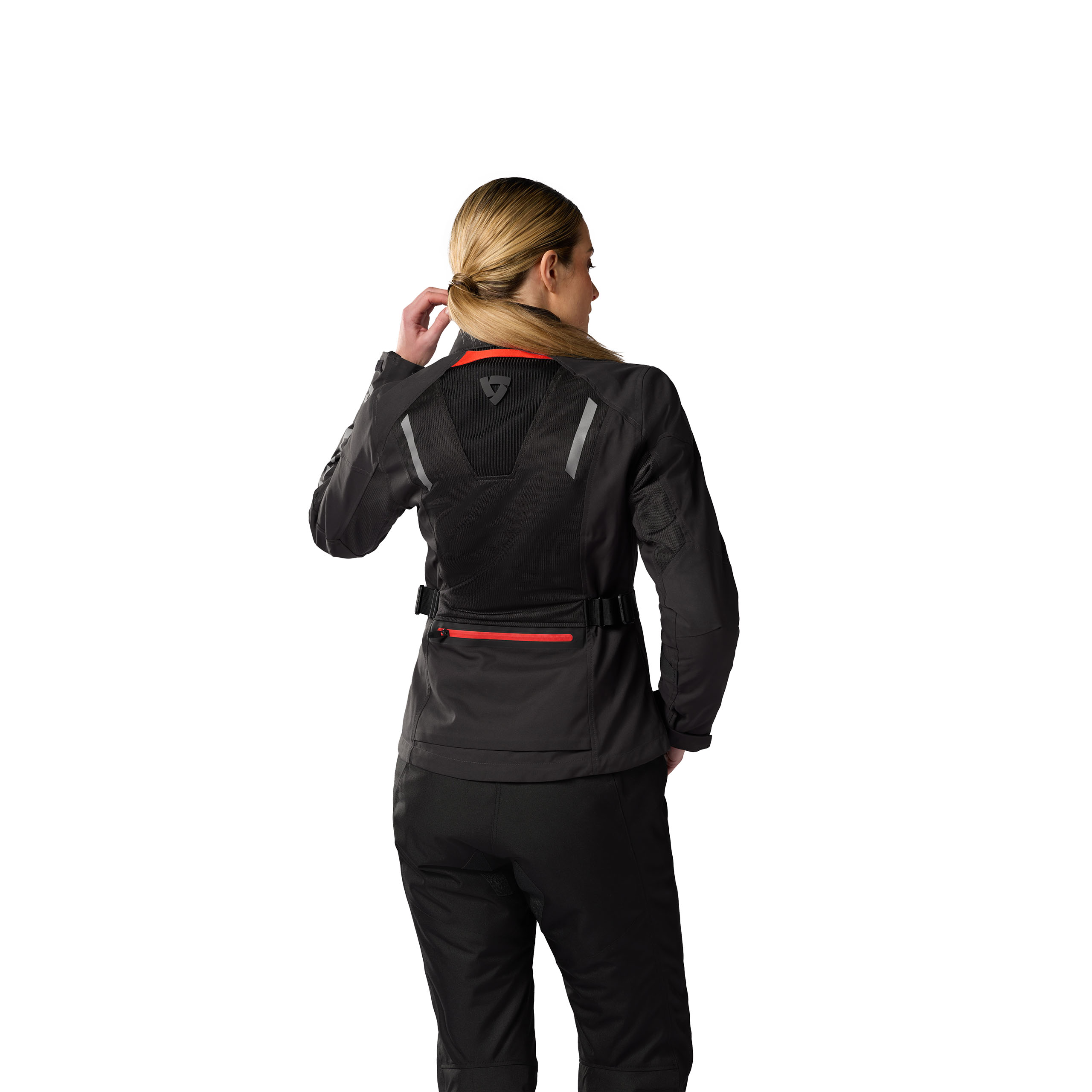 REV'IT!-Levante 2 H2O Damen Textiljacke dunkelgrau-0000783999028