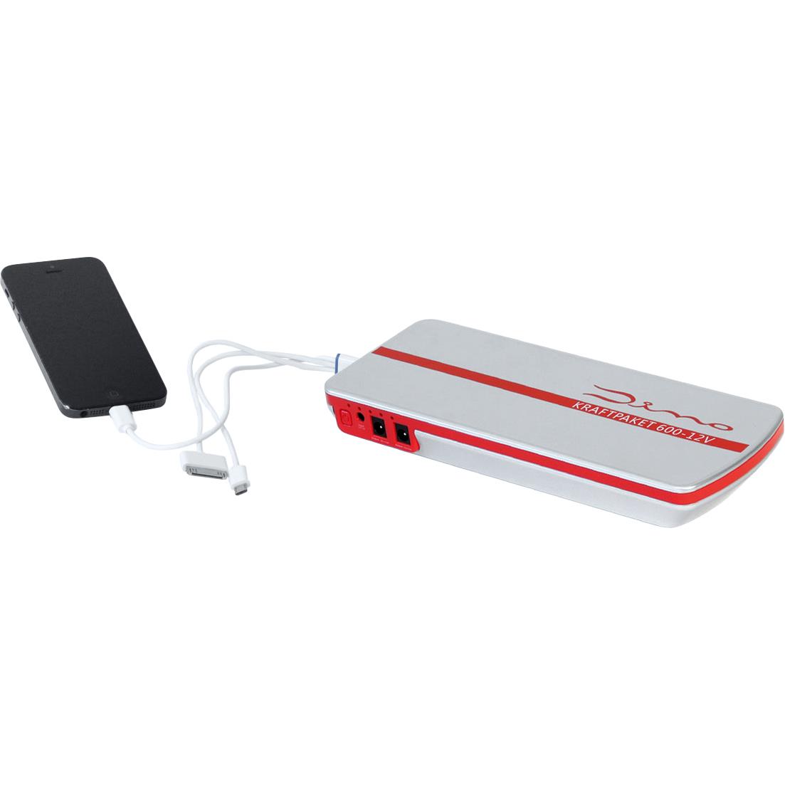 Dino KRAFTPAKET-Starthilfegerät/Powerbank 5in1, 12V, 18Ah, 600A, 66,6Wh-5711271187001002