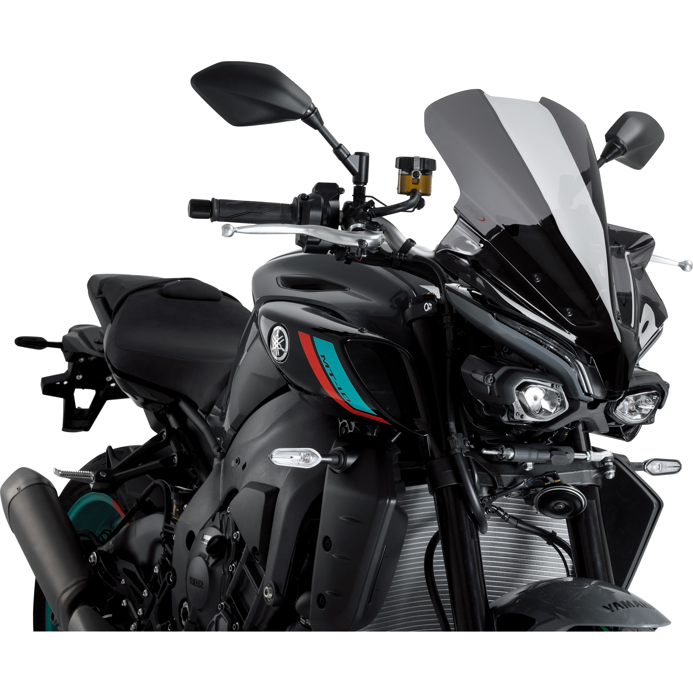 Puig Windschutzscheibe NG Touring dunkel getönt für MT-10 /SP 22- - Motorradteile & Ersatzteile - Anbauteile