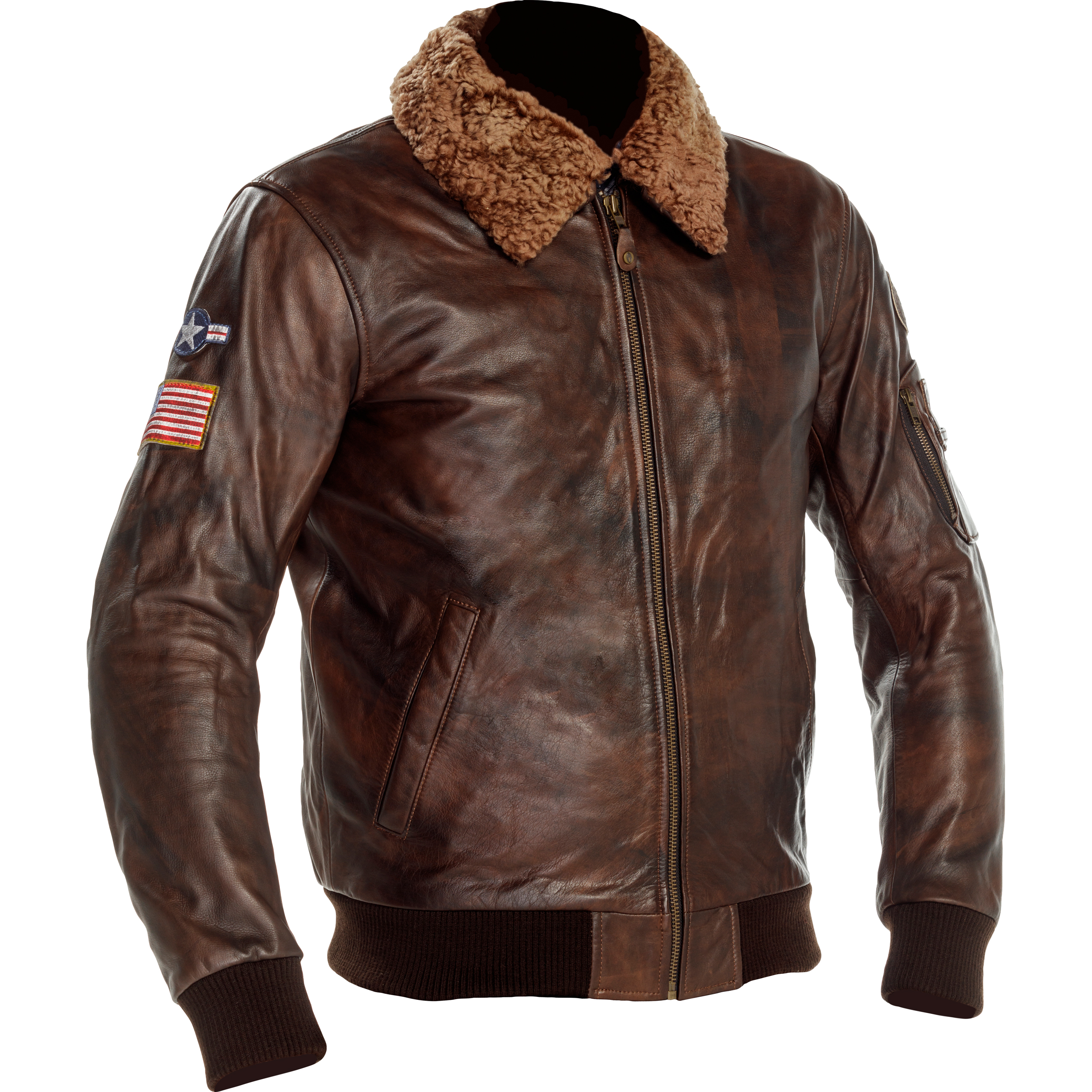 Richa-Spitfire Lederjacke braun 64-1006371999006313
