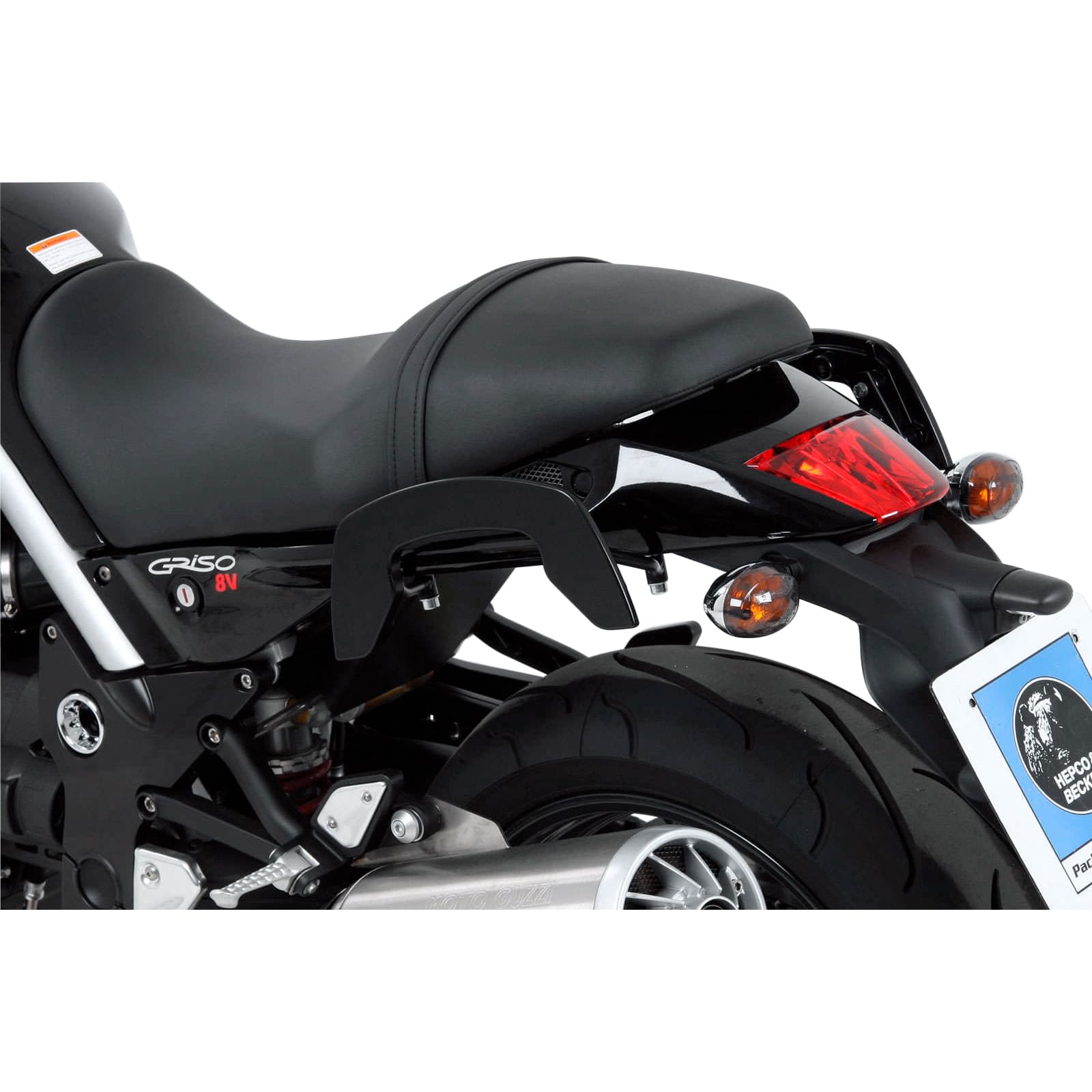 Hepco & Becker C-Bow Seitentaschenhalter schwarz für Guzzi Griso 850-1200 - Motorradzubehör - Motorradgepäck