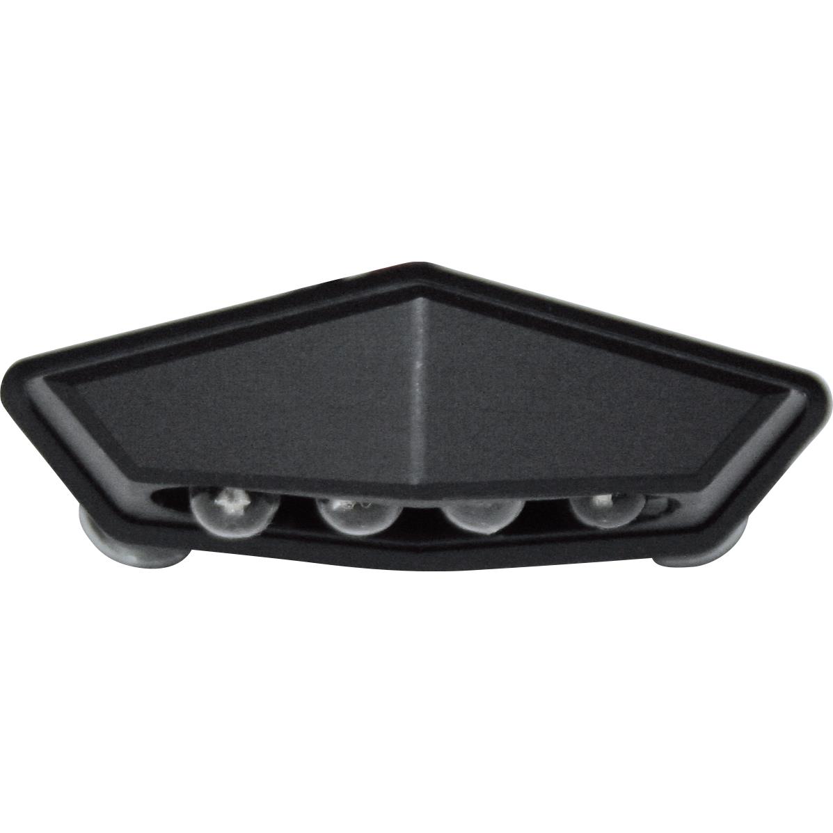 HIGHSIDER smart-LED Alu Nummernschildbeleuchtung Quadro schwarz-5706551026001340