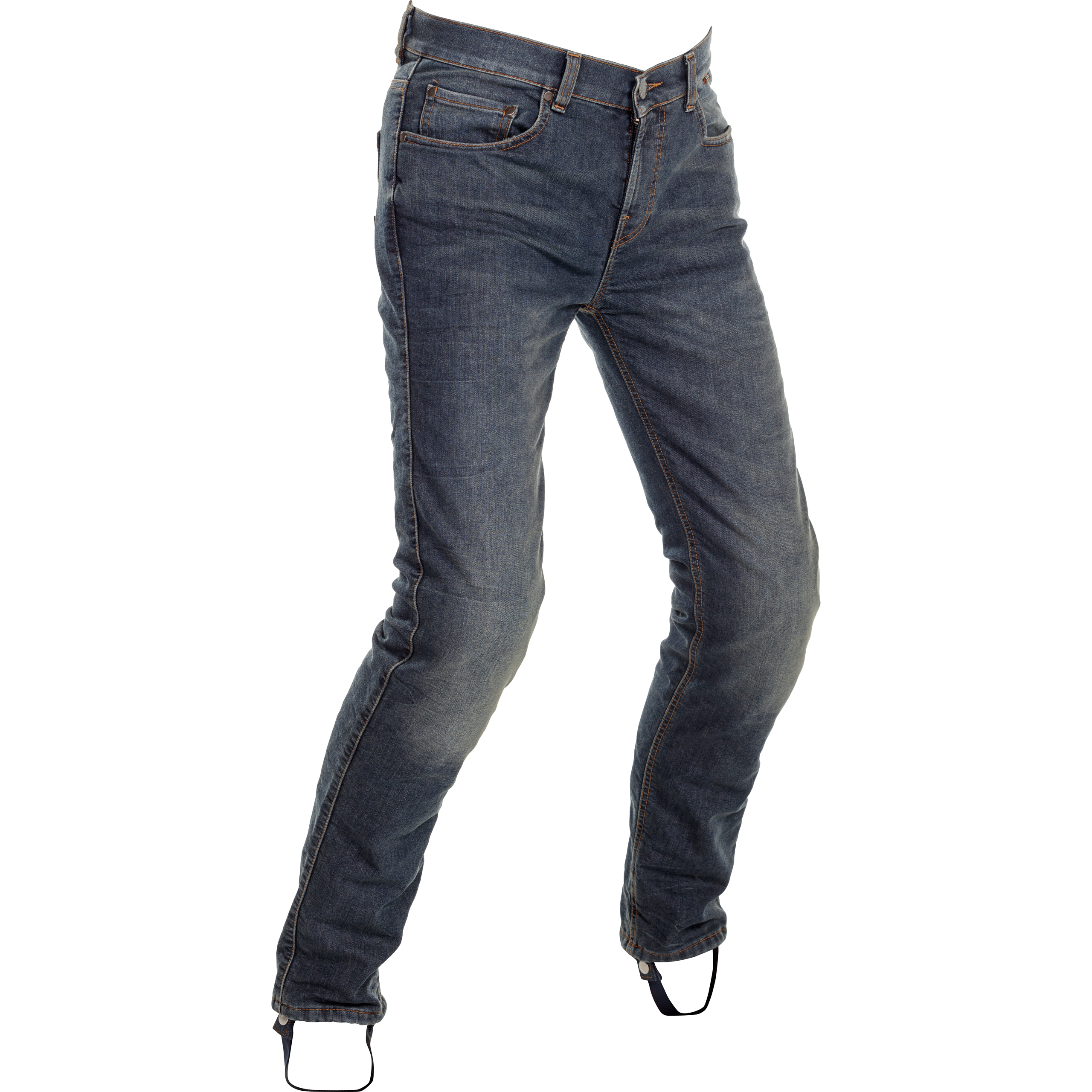 Richa Original 2 Jeans Slim Fit washed blau 42 - Motorradbekleidung - Motorradbekleidung Herren