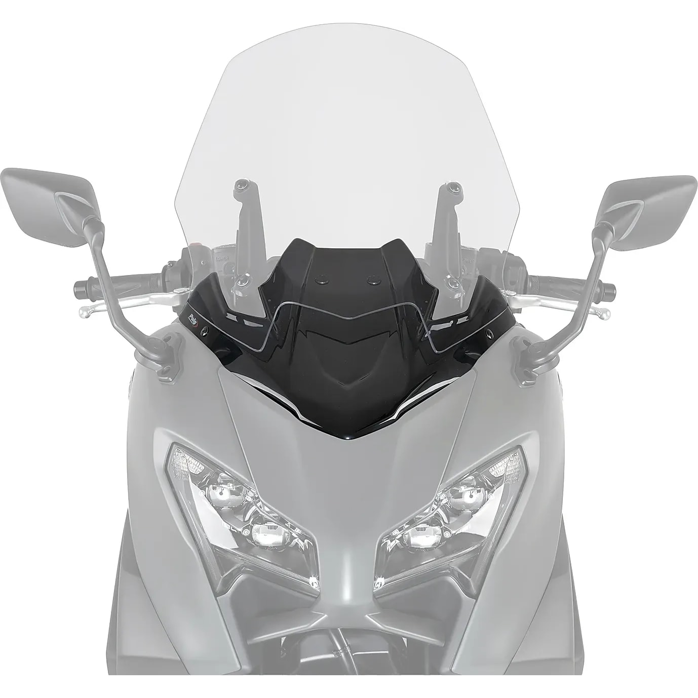 Puig-Frontabdeckung 22800N schwarz für Yamaha T-max 560 2025--0003327134000002