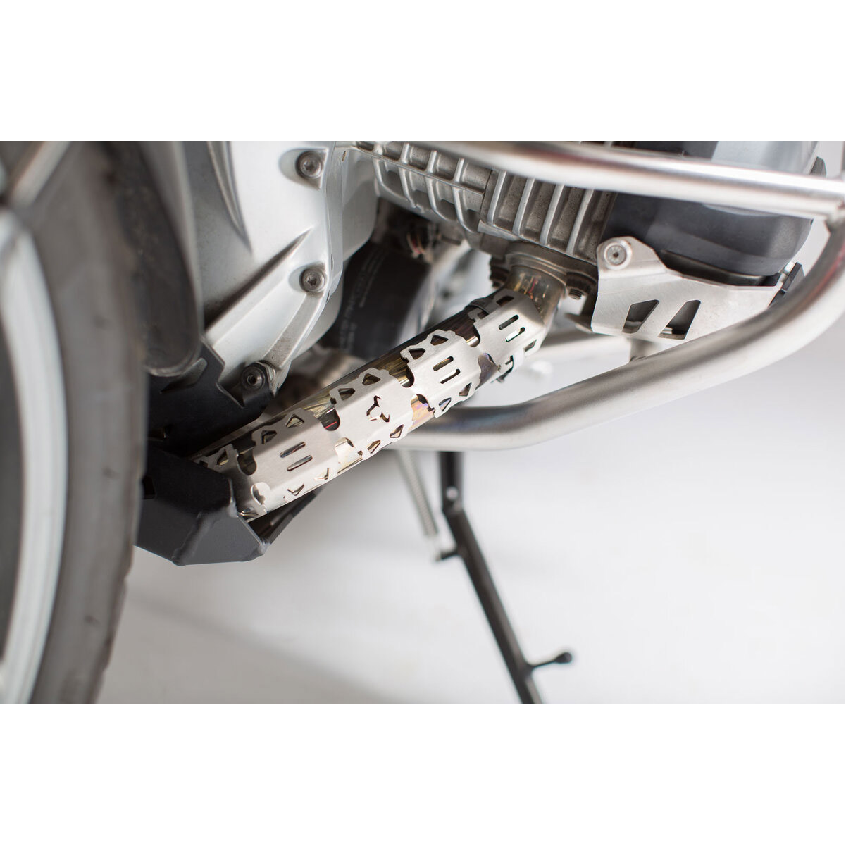 SW-MOTECH-Krümmerschutz Edelstahl universal 29 cm für Ø 32-50 mm-0001435005000000