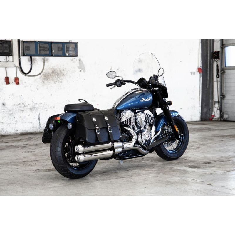Miller Exhaust Auspuff Tapered Paar poliert für Super Chief Limited 2025- - Motorradteile & Ersatzteile - Auspuff