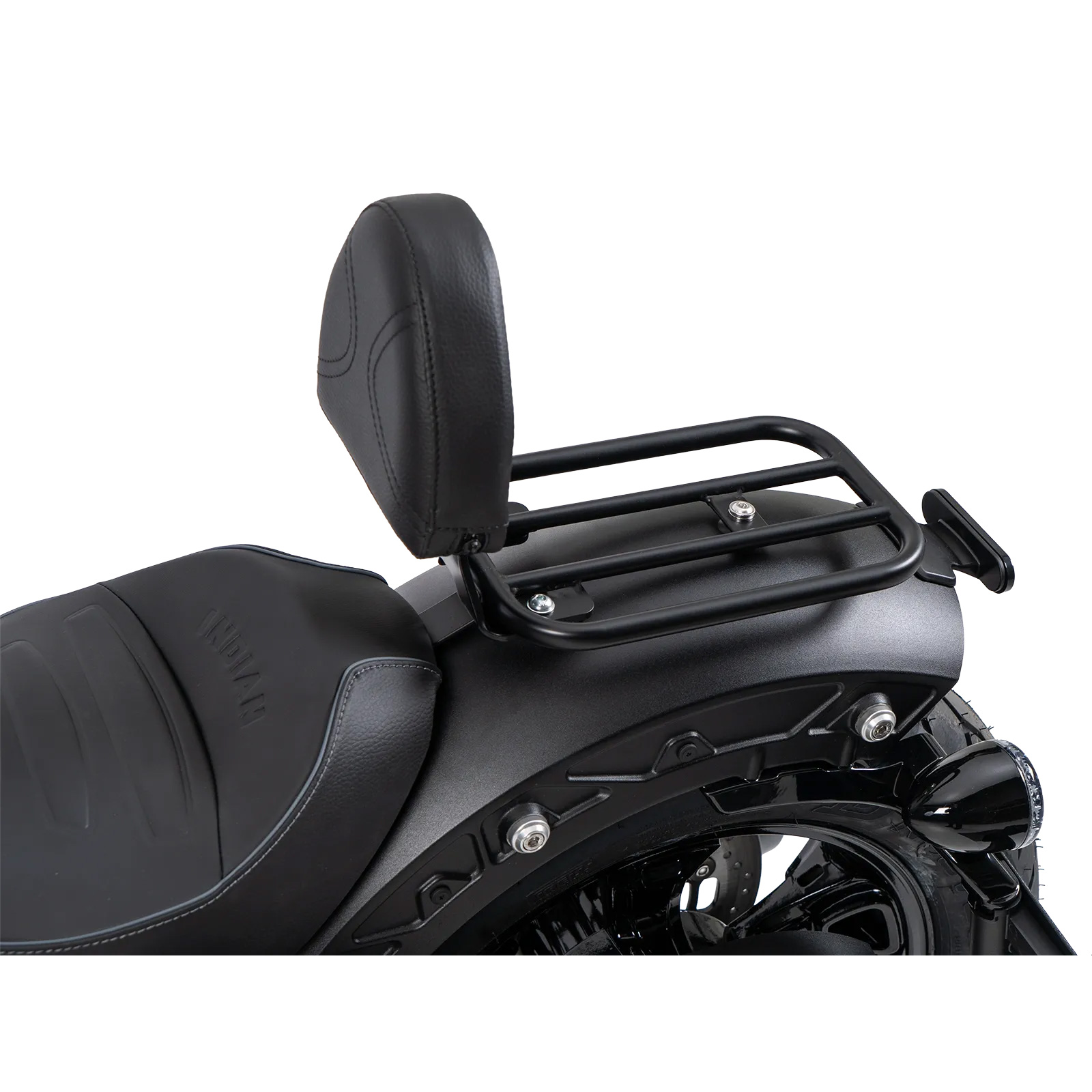 Hepco & Becker Fahrerrückenlehne nmS schwarz für Scout Sixty Classic 2025- - Motorradteile & Ersatzteile - Anbauteile