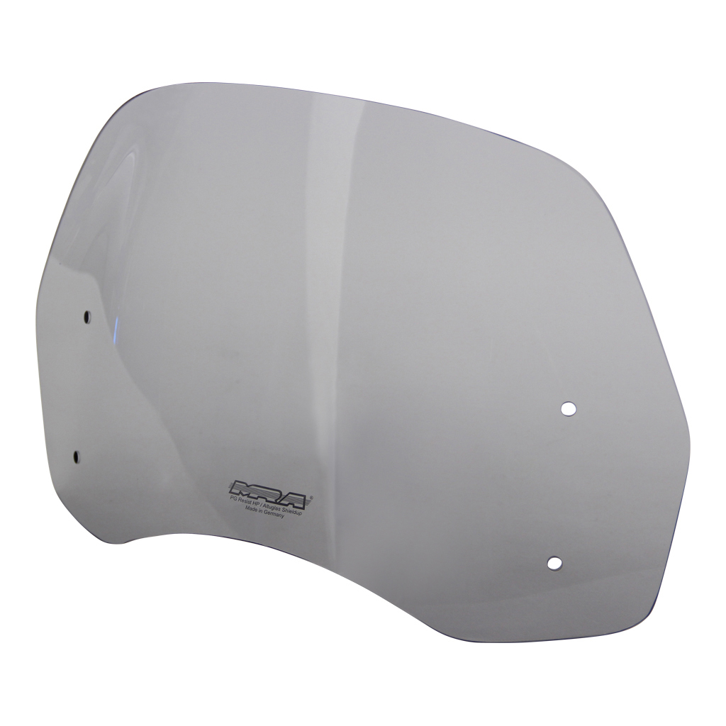 MRA-Windschutzscheibe Street ST 220x370mm ohne Anbausatz getönt-0001340131000001