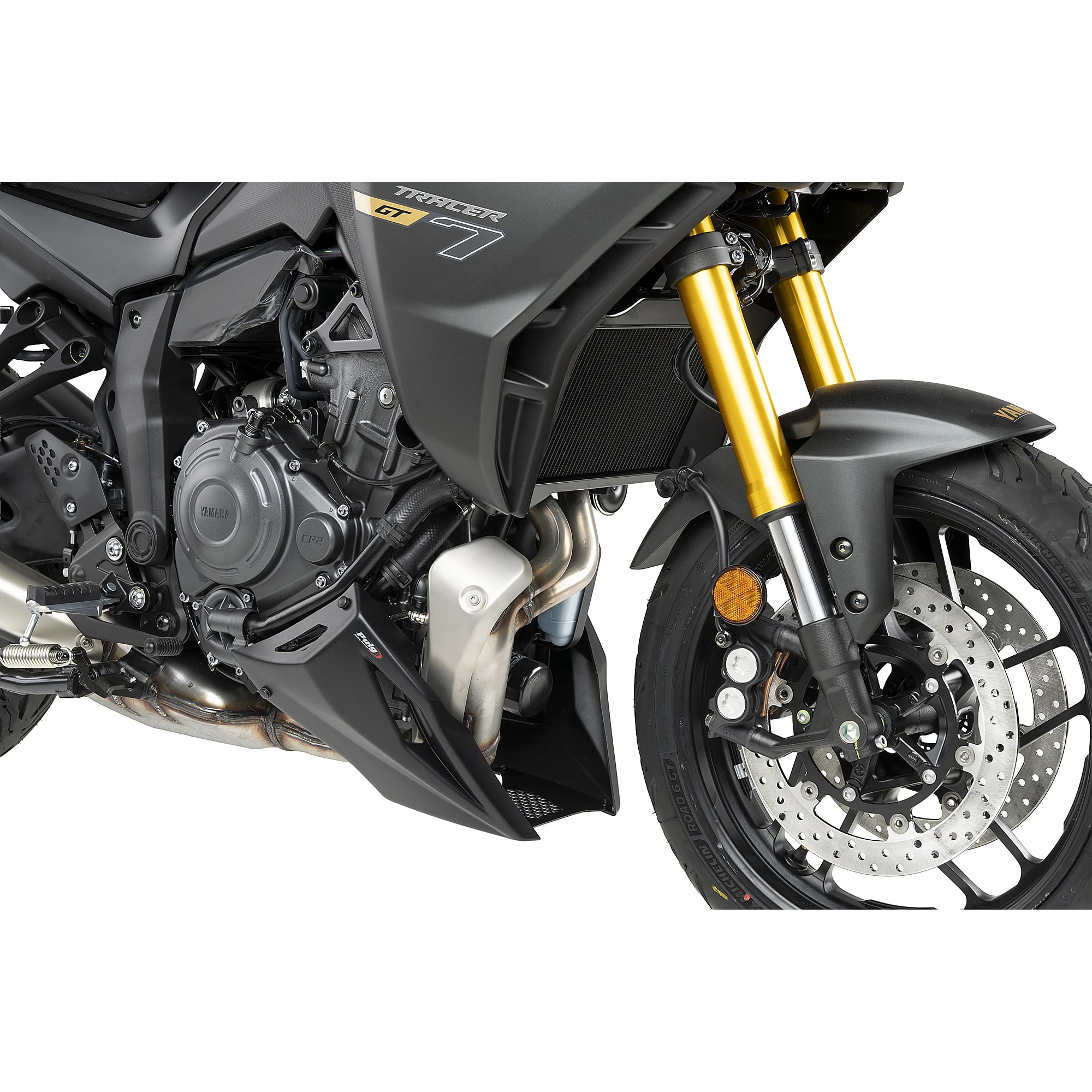 Puig Bugspoiler mattschwarz für Yamaha MT-07/Tracer 7 2025- - Motorradteile & Ersatzteile - Verkleidungen & Abdeckungen