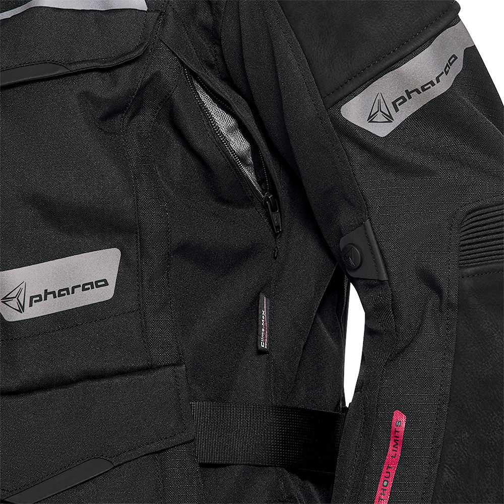 Pharao-Jucar WP Damen Leder-/Textiljacke-0000858003001011