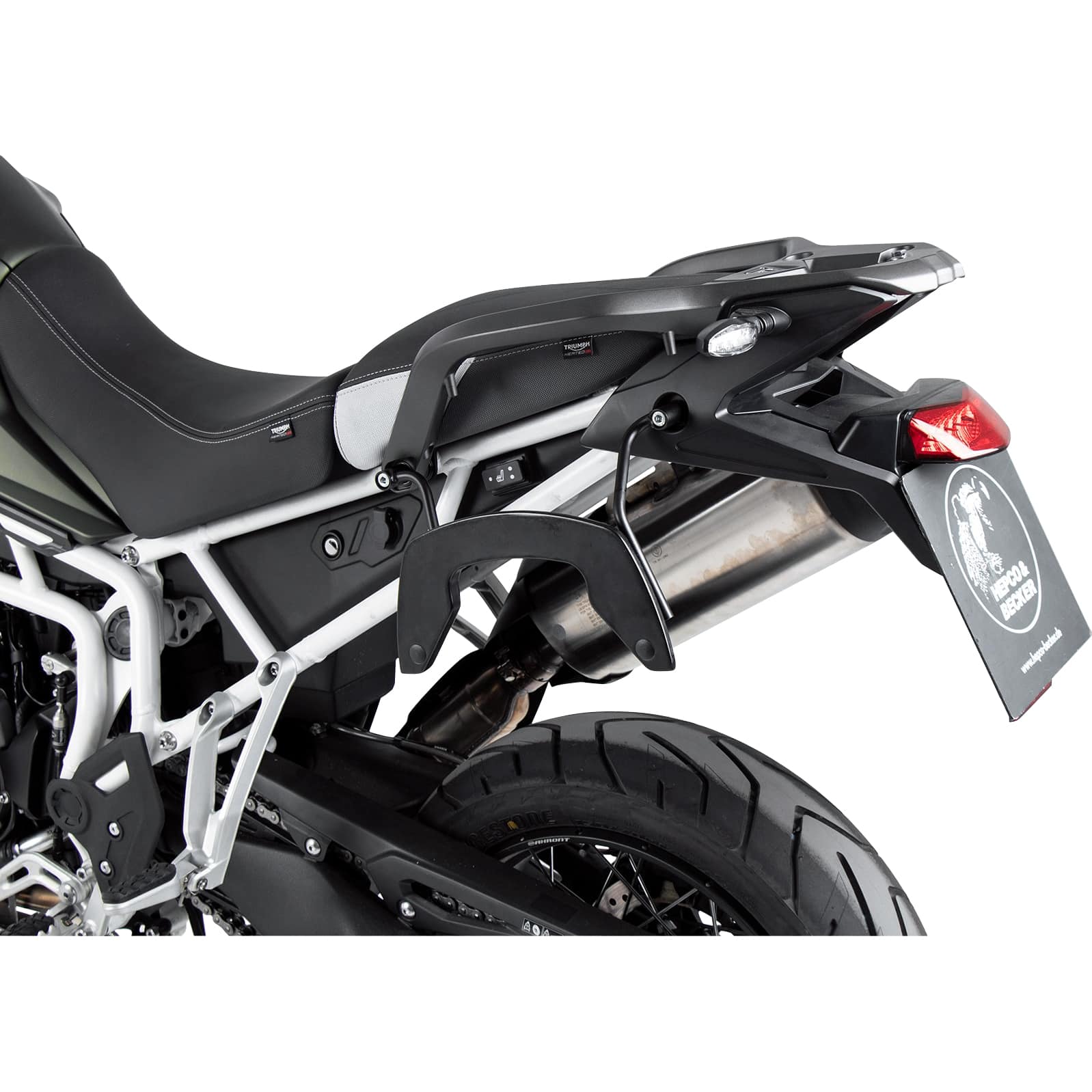 Hepco & Becker Seitentaschenhalter C-Bow schwarz für Tiger 900 2020-2023 - Motorradzubehör - Motorradgepäck