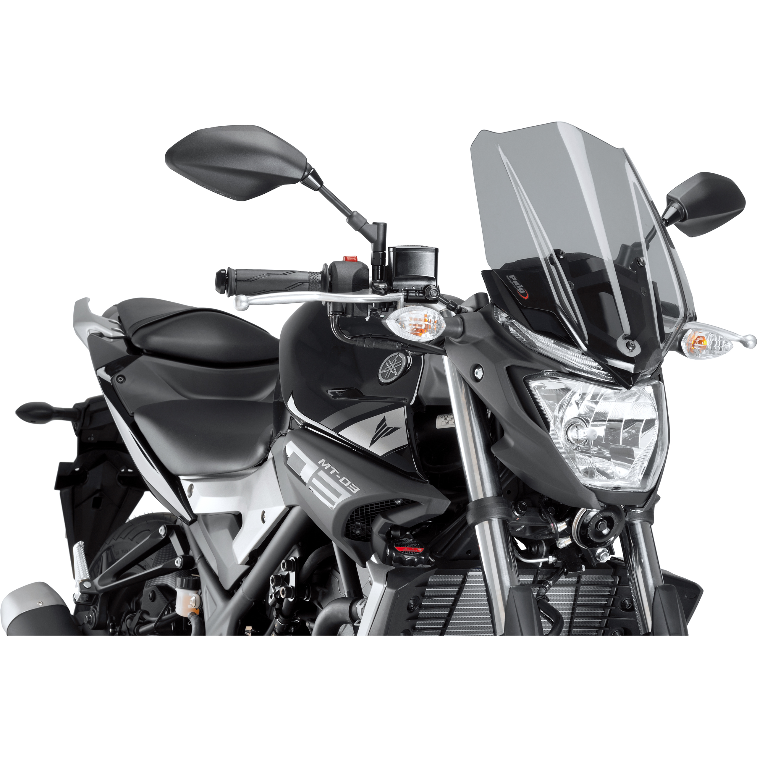 Puig Windschutzscheibe NG Touring getönt für MT-03 2016-2019 - Motorradteile & Ersatzteile - Anbauteile
