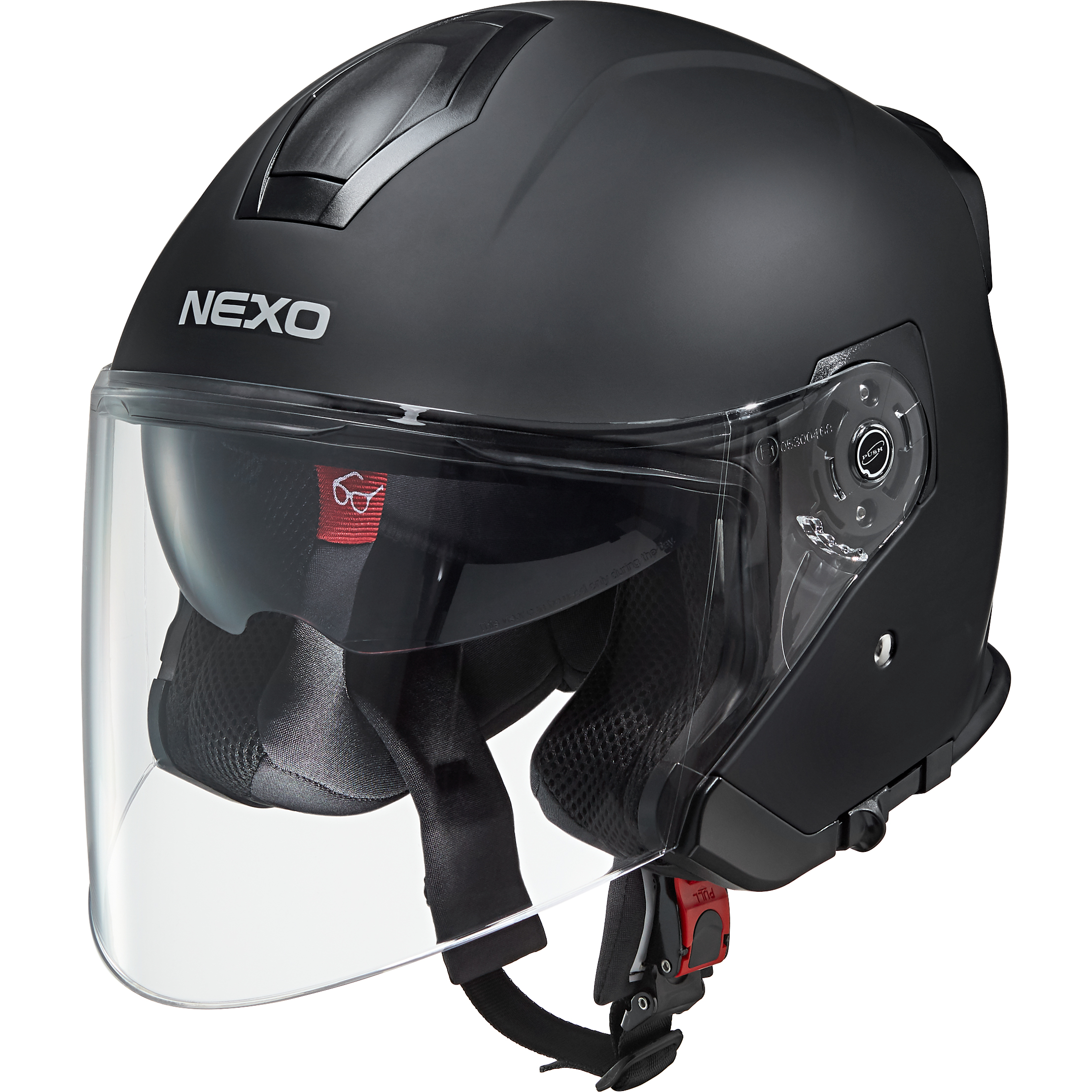 Nexo Jethelm Travel 2.0 mattschwarz M - Helme & Brillen - Lifestyle Helme & Brillen