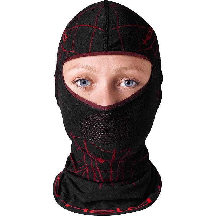 Held-Spider Sturmhaube schwarz/rot-3205441999001