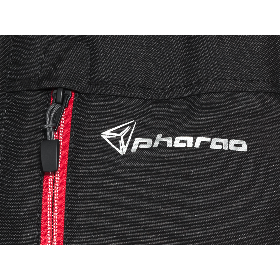 Pharao-Skeen WP Textiljacke schwarz/grau/rot-2016711999002