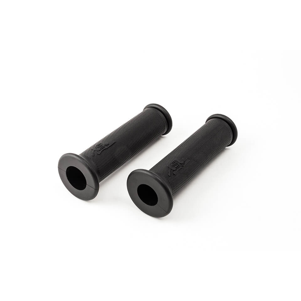 LSL coppia gommini manubrio 22mm Sport 120mm duro nero