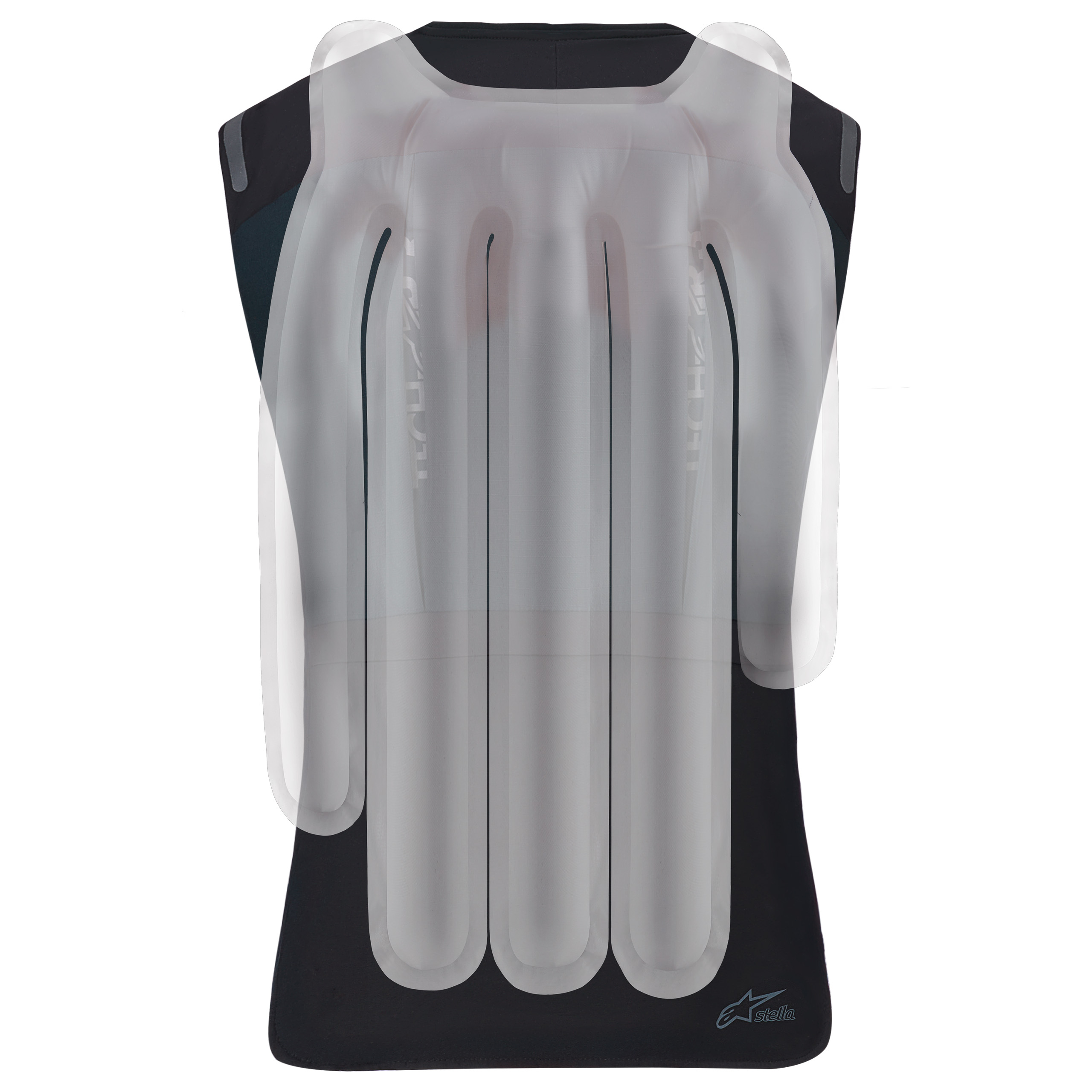 Alpinestars-Stella Tech-Air 3 V2 Damen Airbag Weste schwarz L-0001869999001010