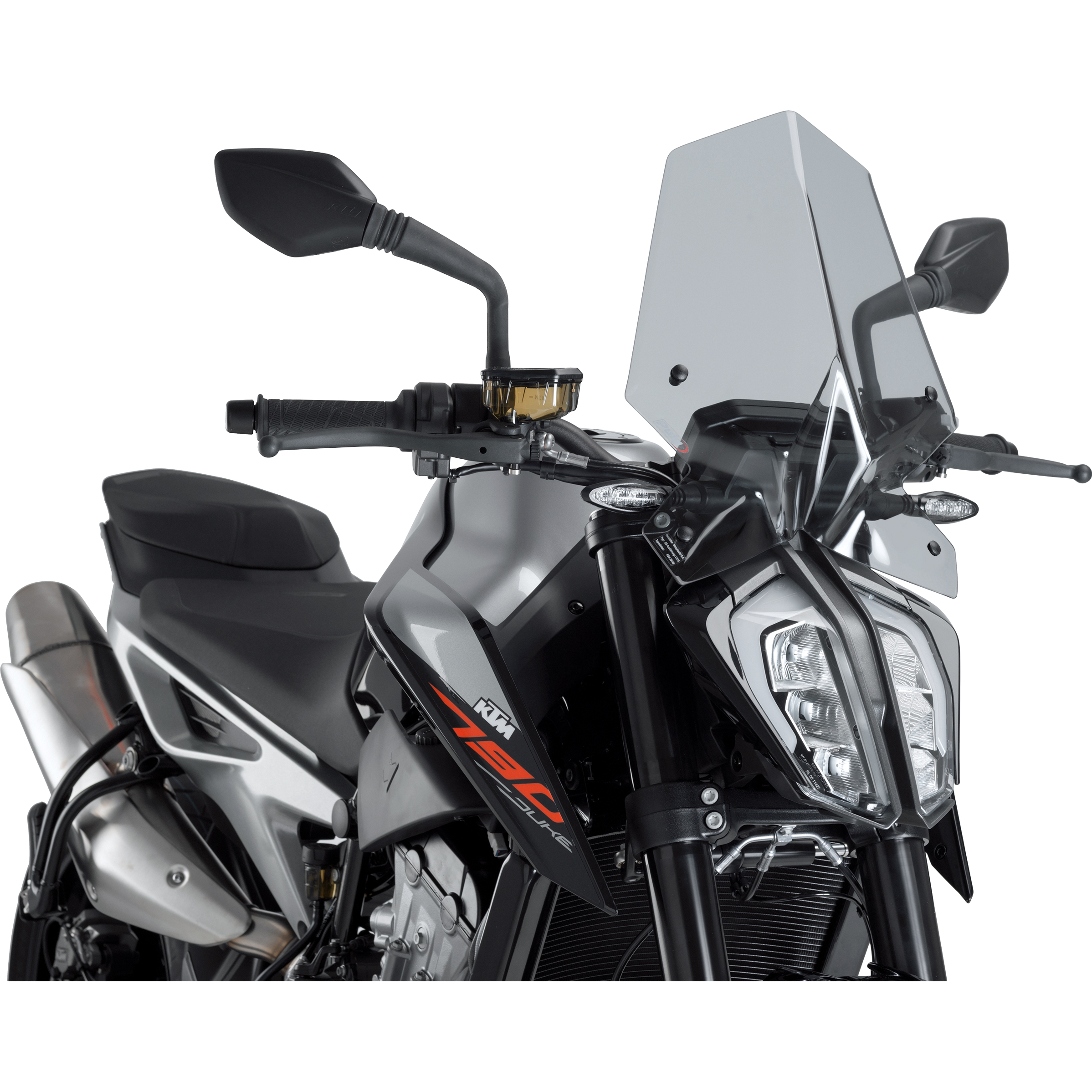 Puig Windschutzscheibe NG Sport getönt für KTM Duke 790/890 /R - Motorradteile & Ersatzteile - Anbauteile