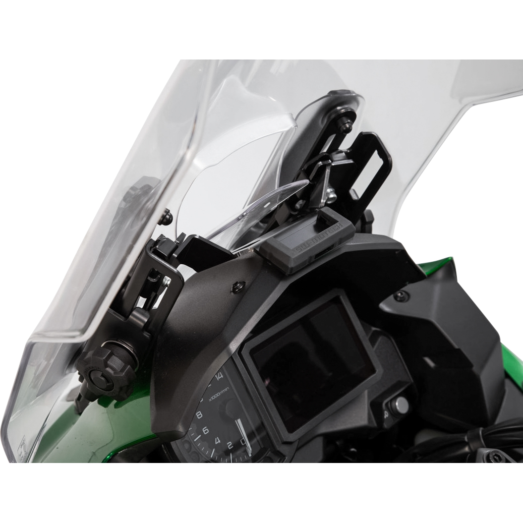 SW-MOTECH-Navi-Halter Quick-Lock an Cockpit für Kawasaki-5663921181010680