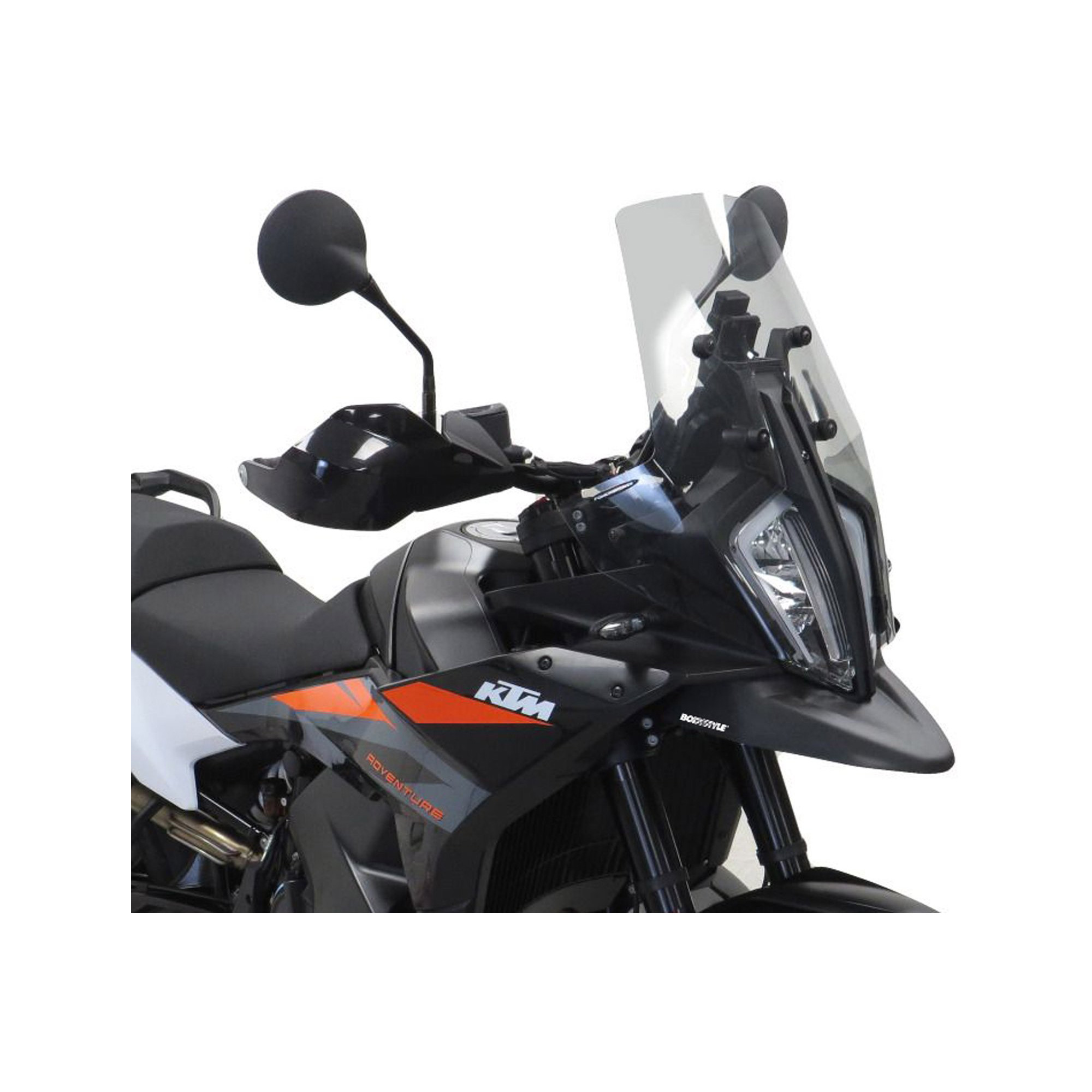Bodystyle-Schnabelverlängerung mattschwarz für 790/890 Adventure 2023--0002330134000004