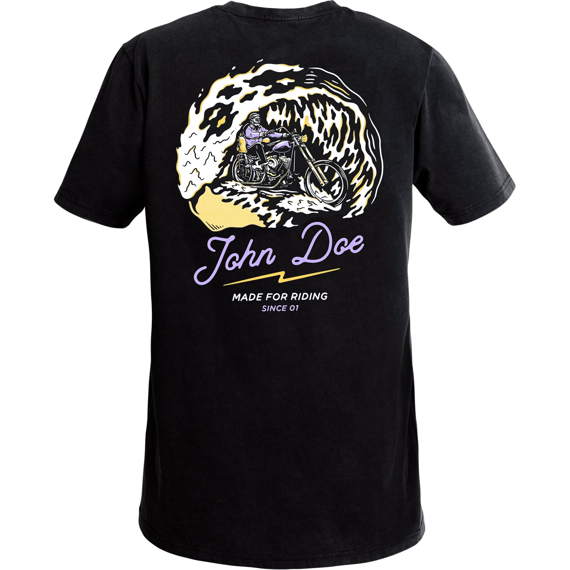 John Doe-T-Shirt Wave schwarz-8021091999001