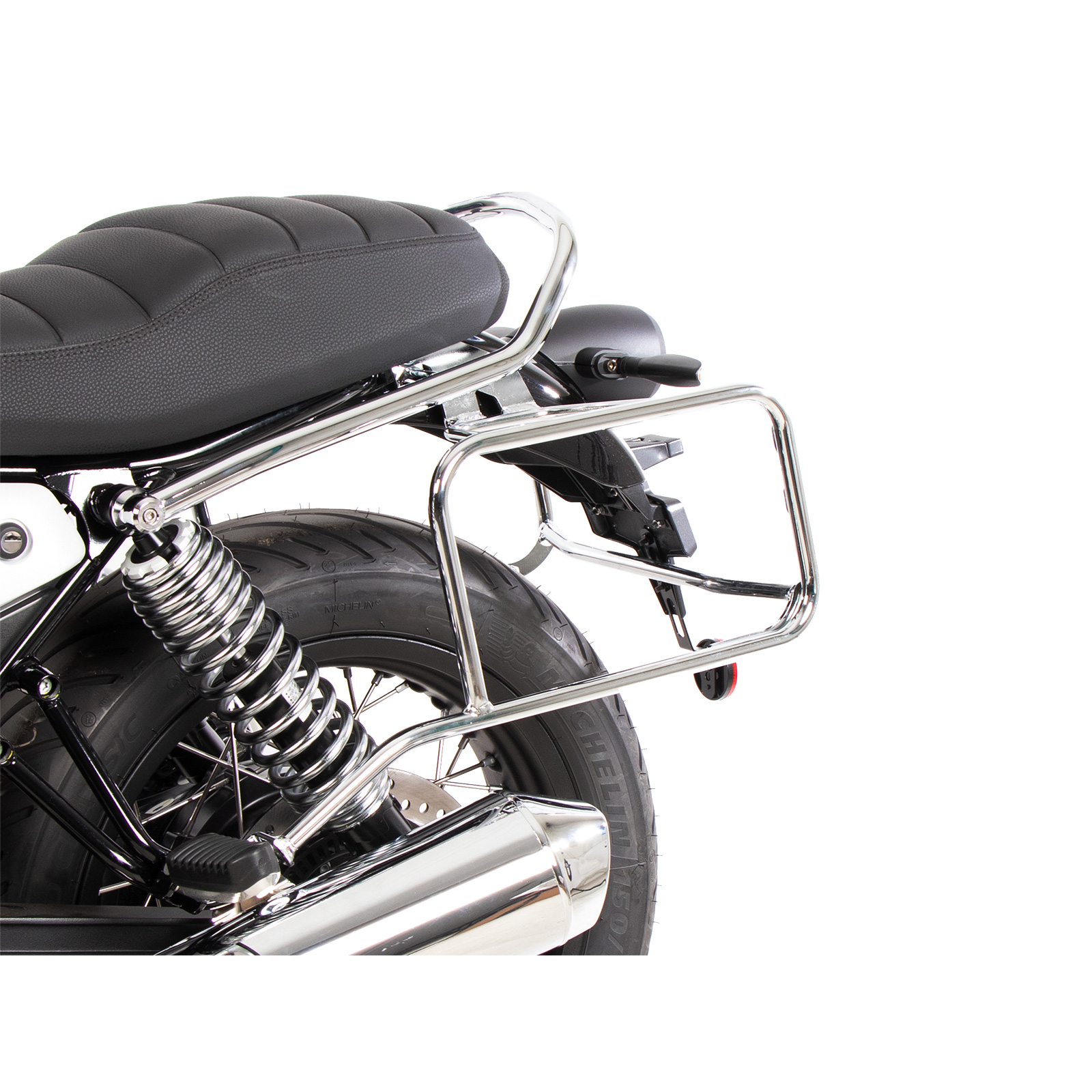 Hepco & Becker Seitenkofferträger chrom für Moto Guzzi V7 Special 2025- - Motorradzubehör - Motorradgepäck